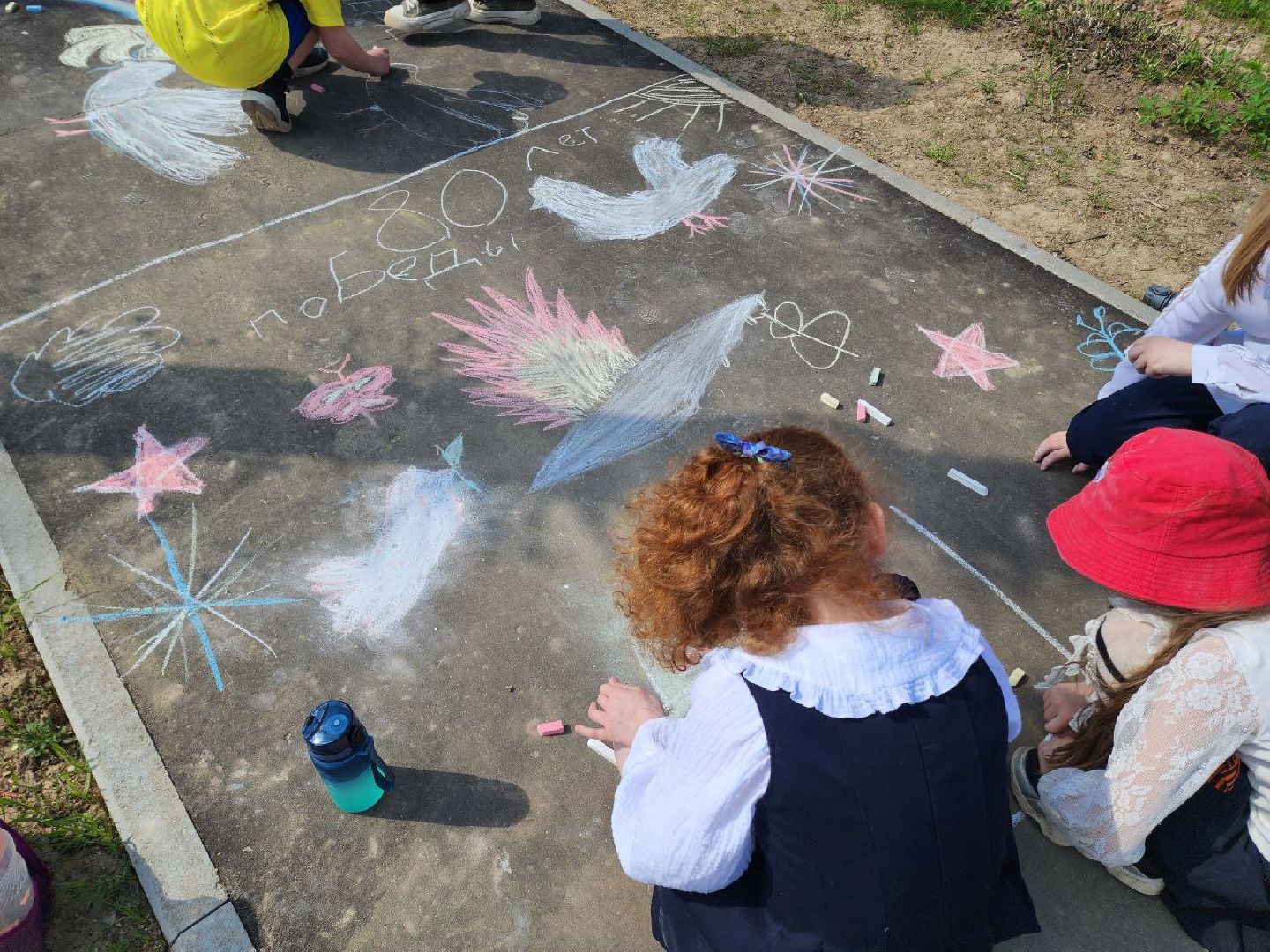 солнечногорск, дети, день победы, акция, школа,