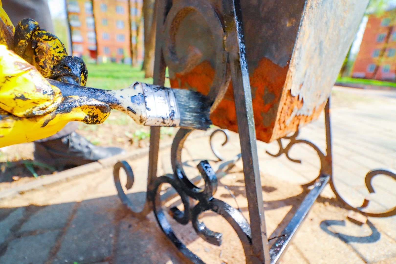 клин, благоустройство, скверы, день победы, жкх,