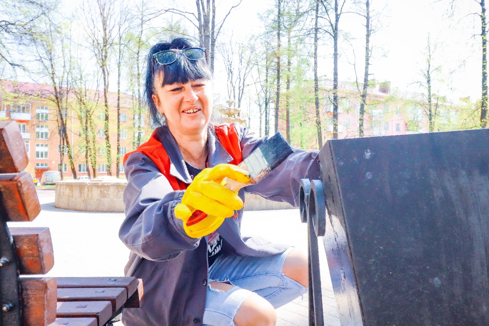 клин, благоустройство, скверы, день победы, жкх,