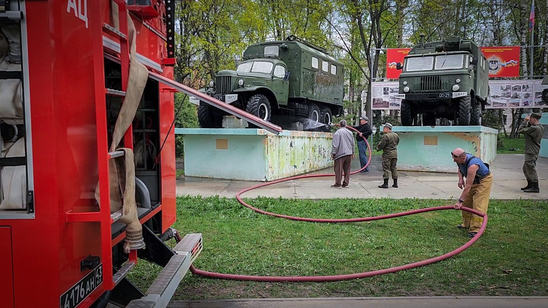 бронницы, мемориал ученым и воинам-автомобилистам , благоустройство ,