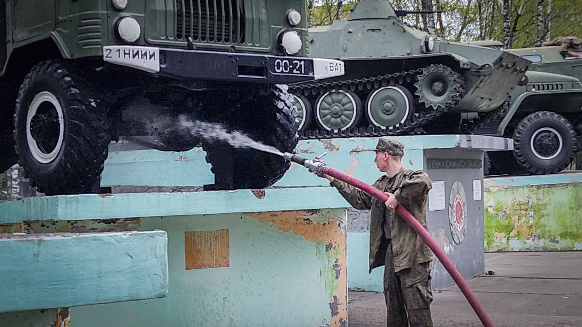 бронницы, мемориал ученым и воинам-автомобилистам , благоустройство ,
