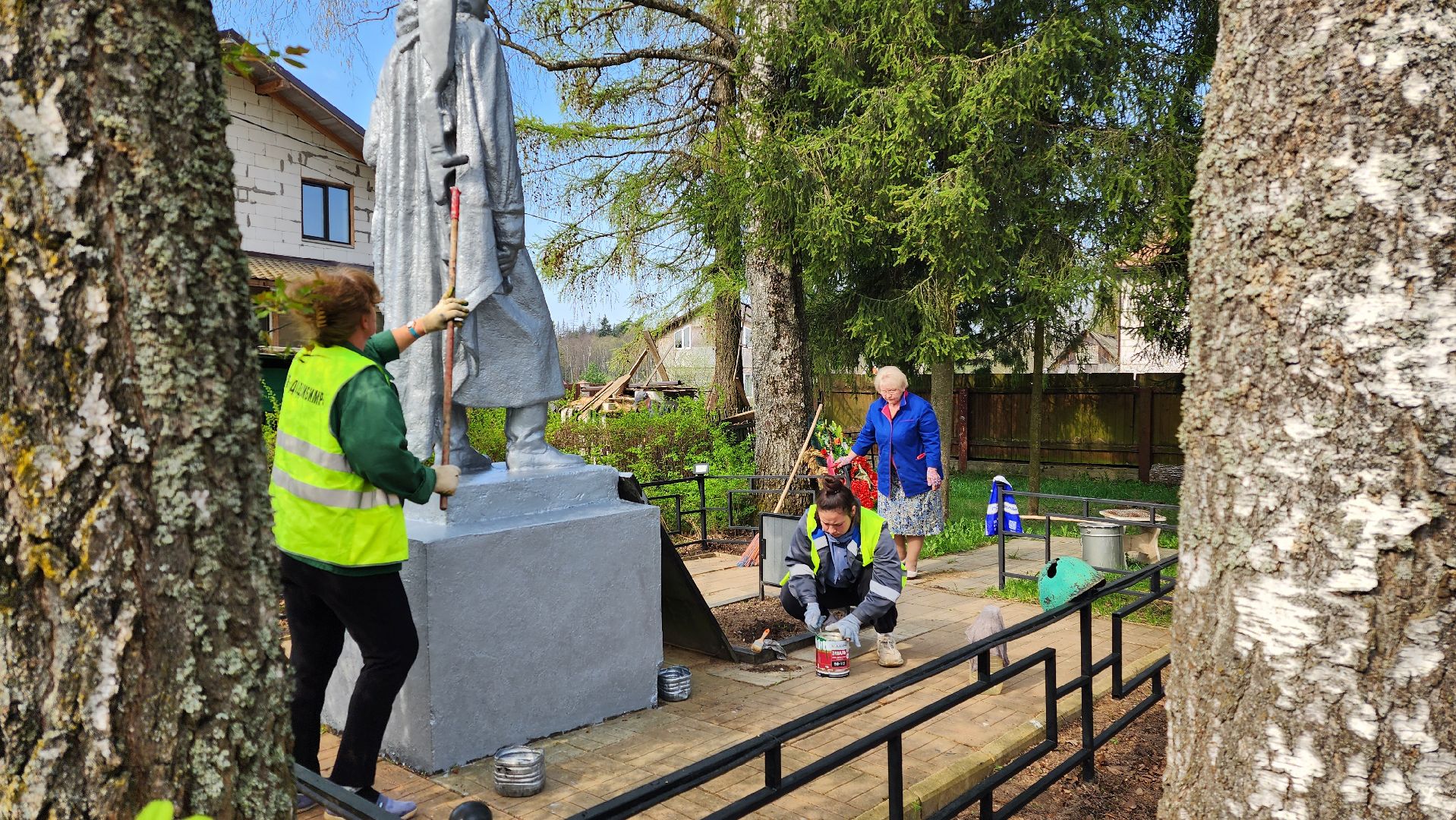 истра, благоустройство, братская могила,