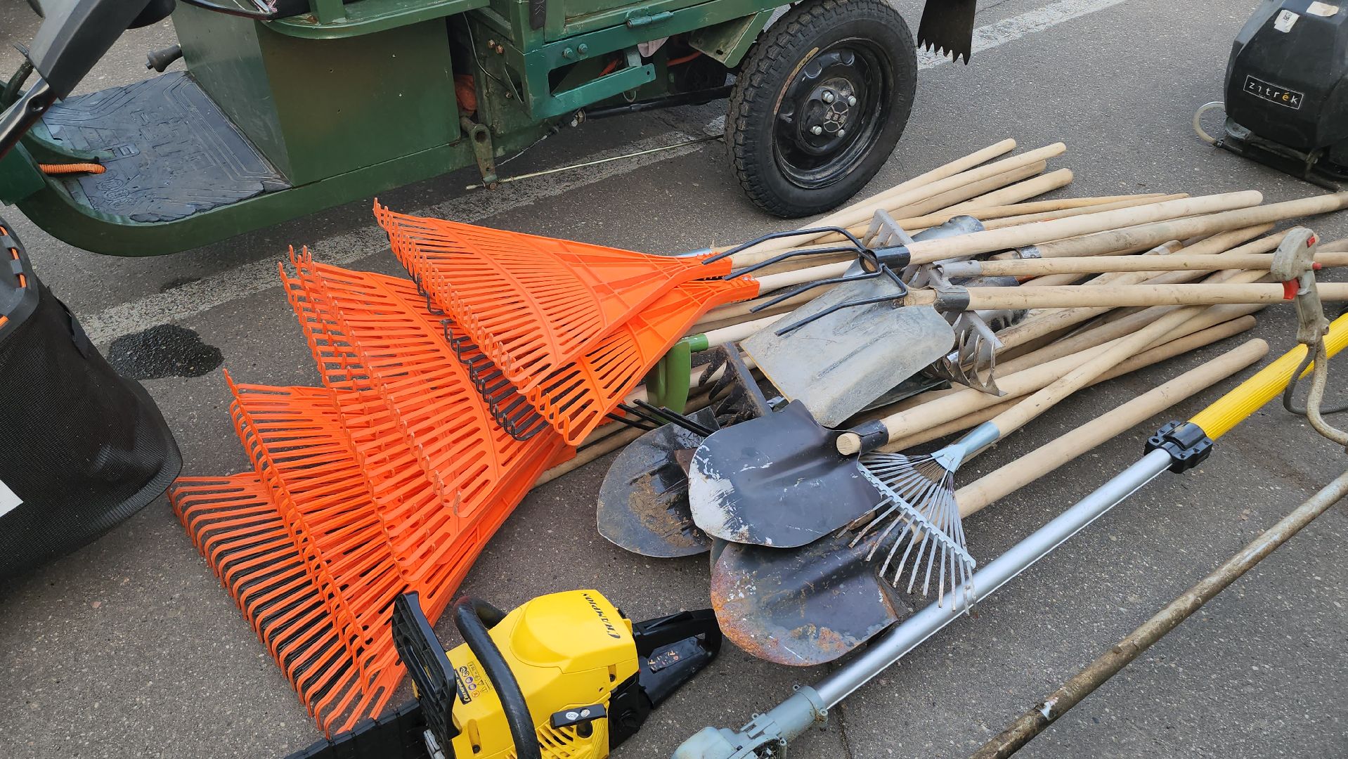 люберцы, парки, глава городского округа люберцы владимир волков,техника,смотр парковой техники,