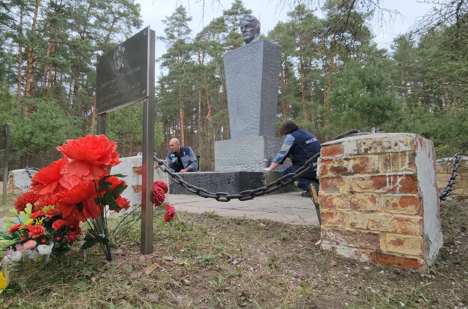 серпухов, деревня лужки, памятник вов,