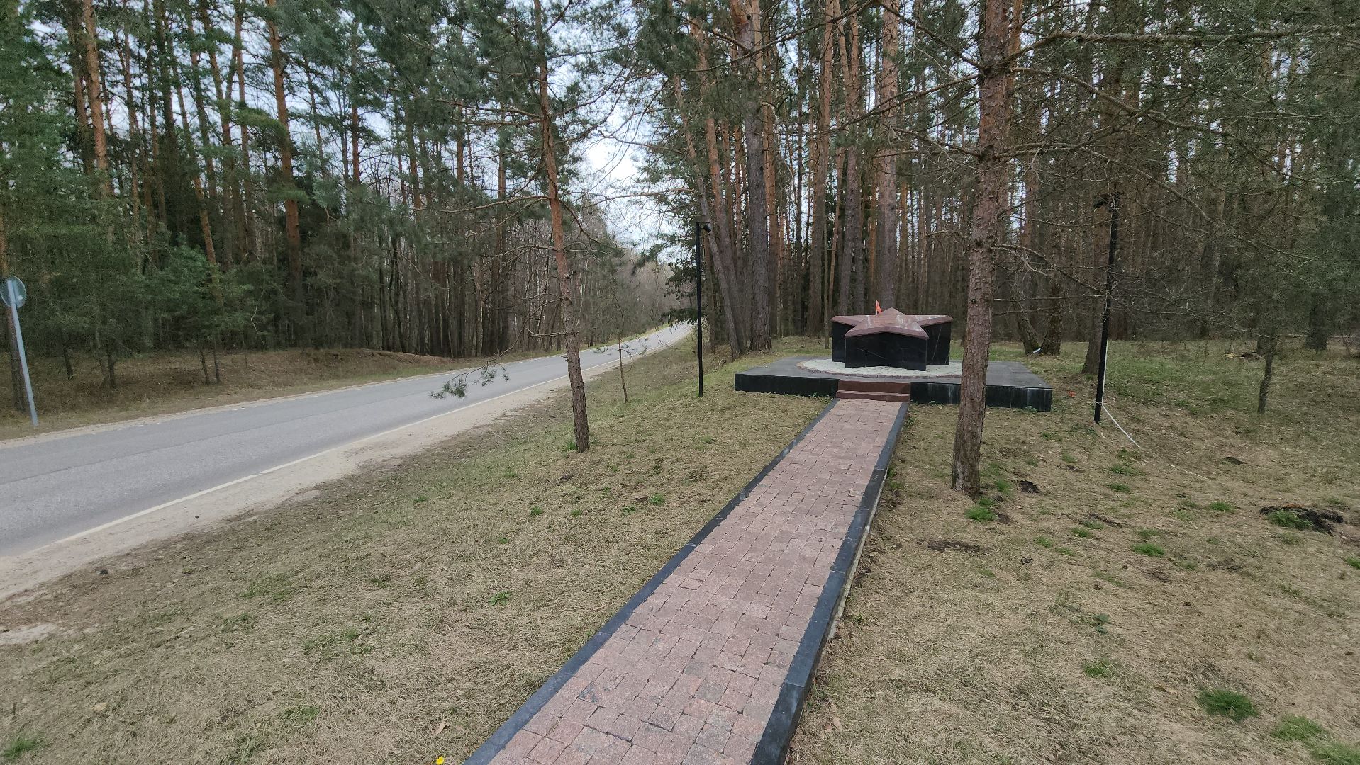 серпухов, деревня лужки, памятник вов,