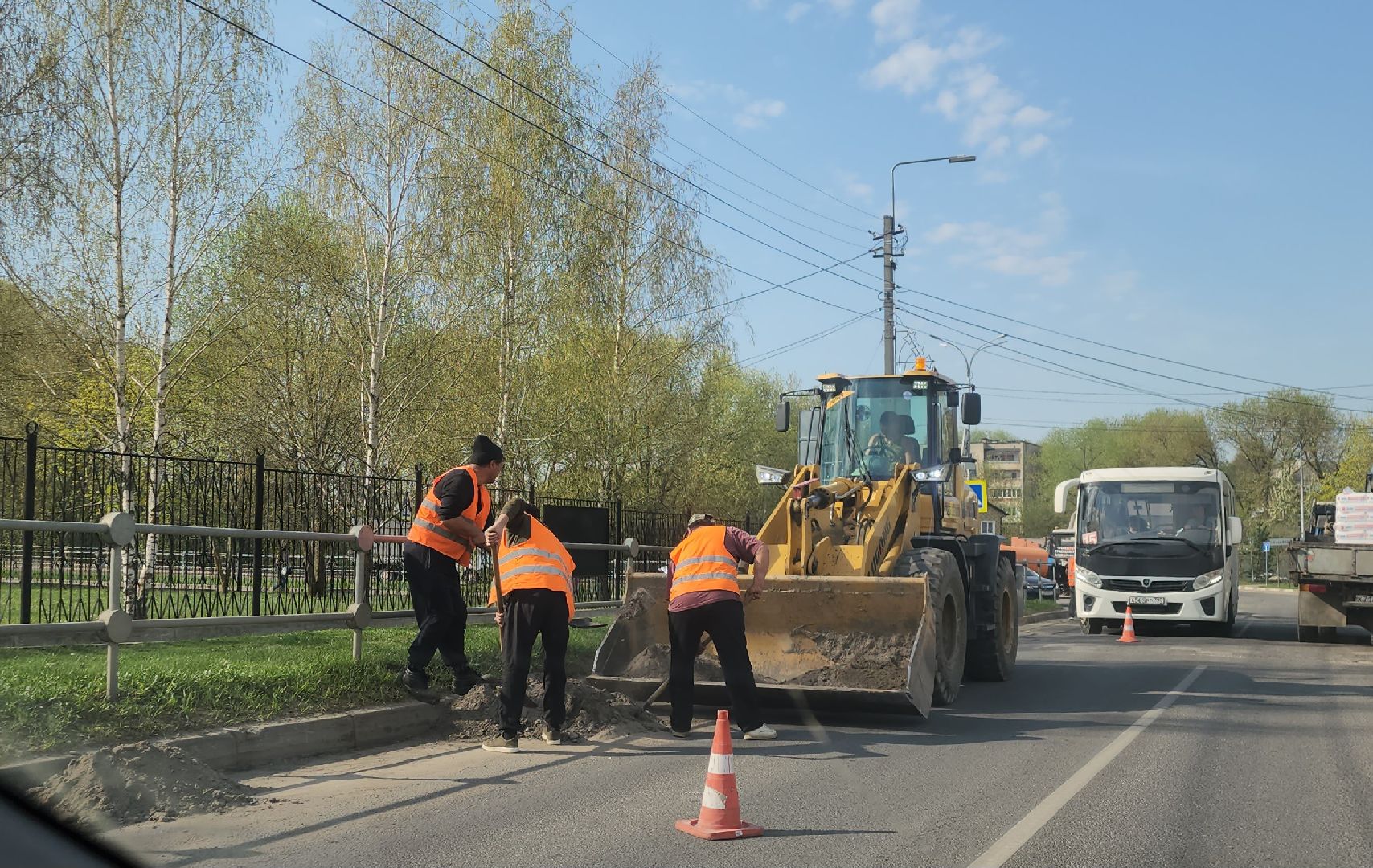 серпухов, подмосковье, уборка улиц,