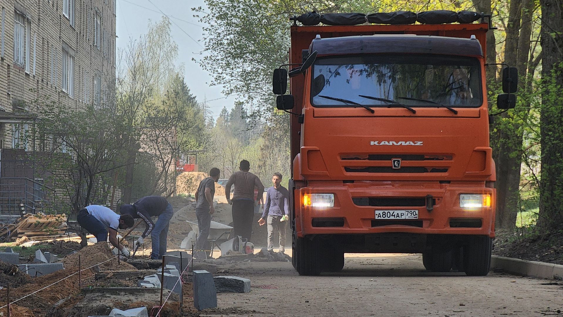 Руза, Тучково, комплексное благоустройство двора, благоустройство 2025,