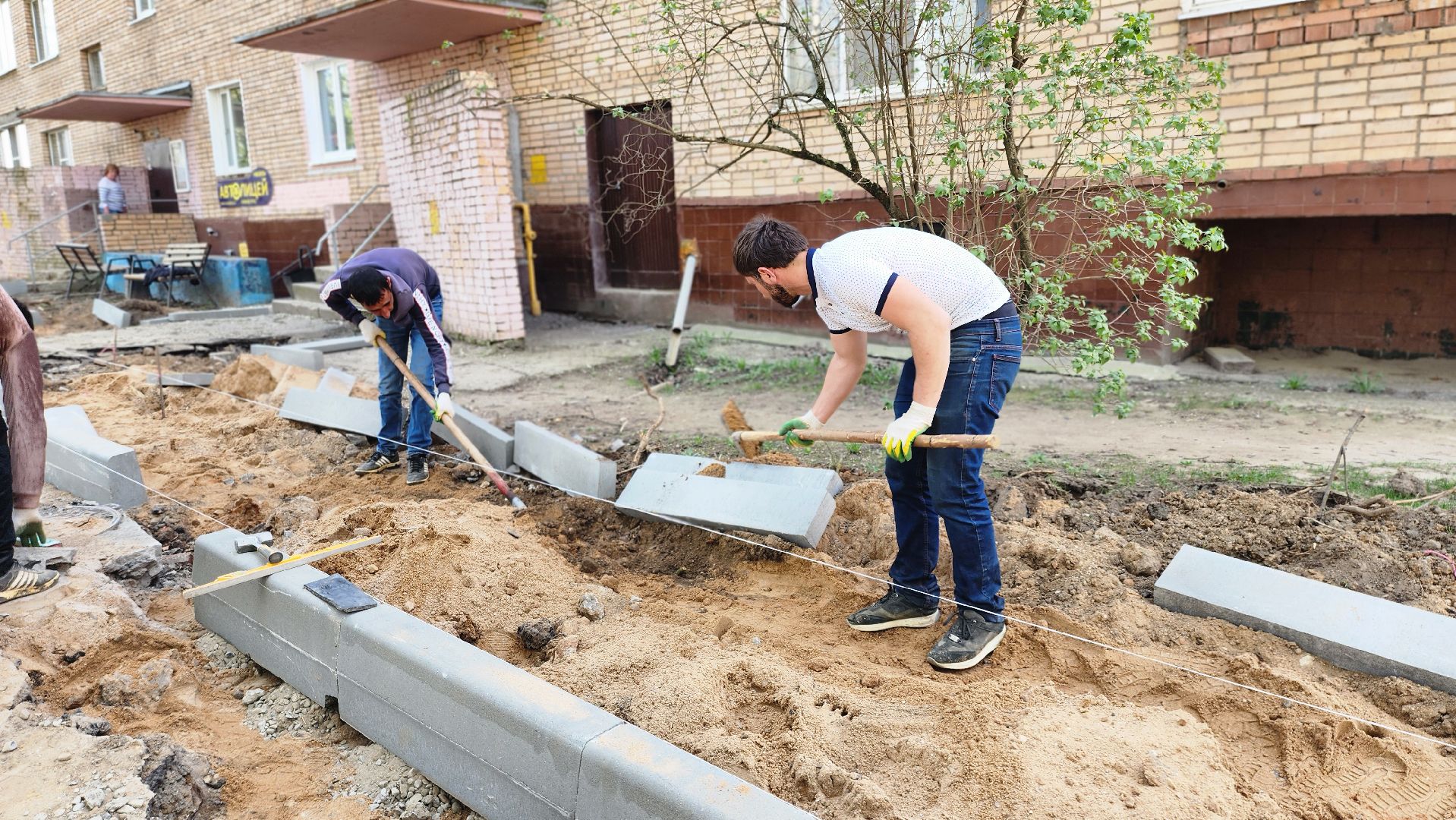 Руза, Тучково, комплексное благоустройство двора, благоустройство 2025,