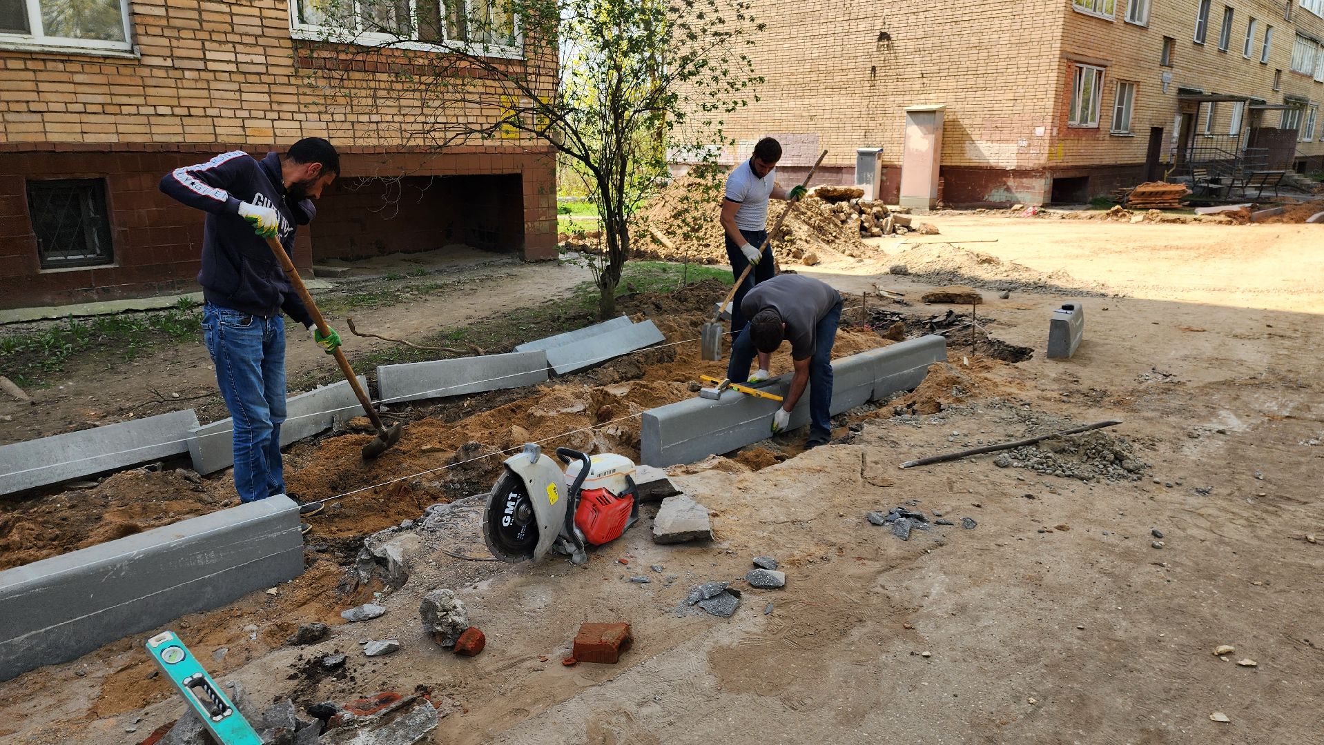 Руза, Тучково, комплексное благоустройство двора, благоустройство 2025,