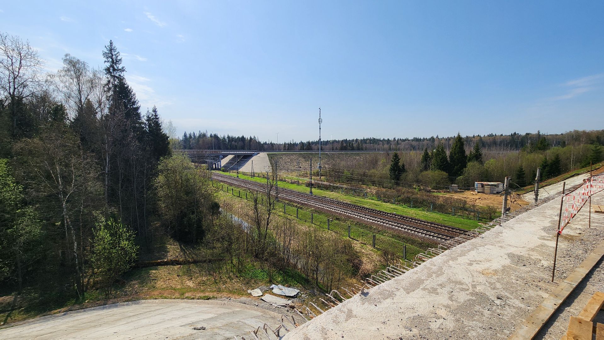 солнечногорск, обуховское шоссе, капремонт путепровода, дороги,