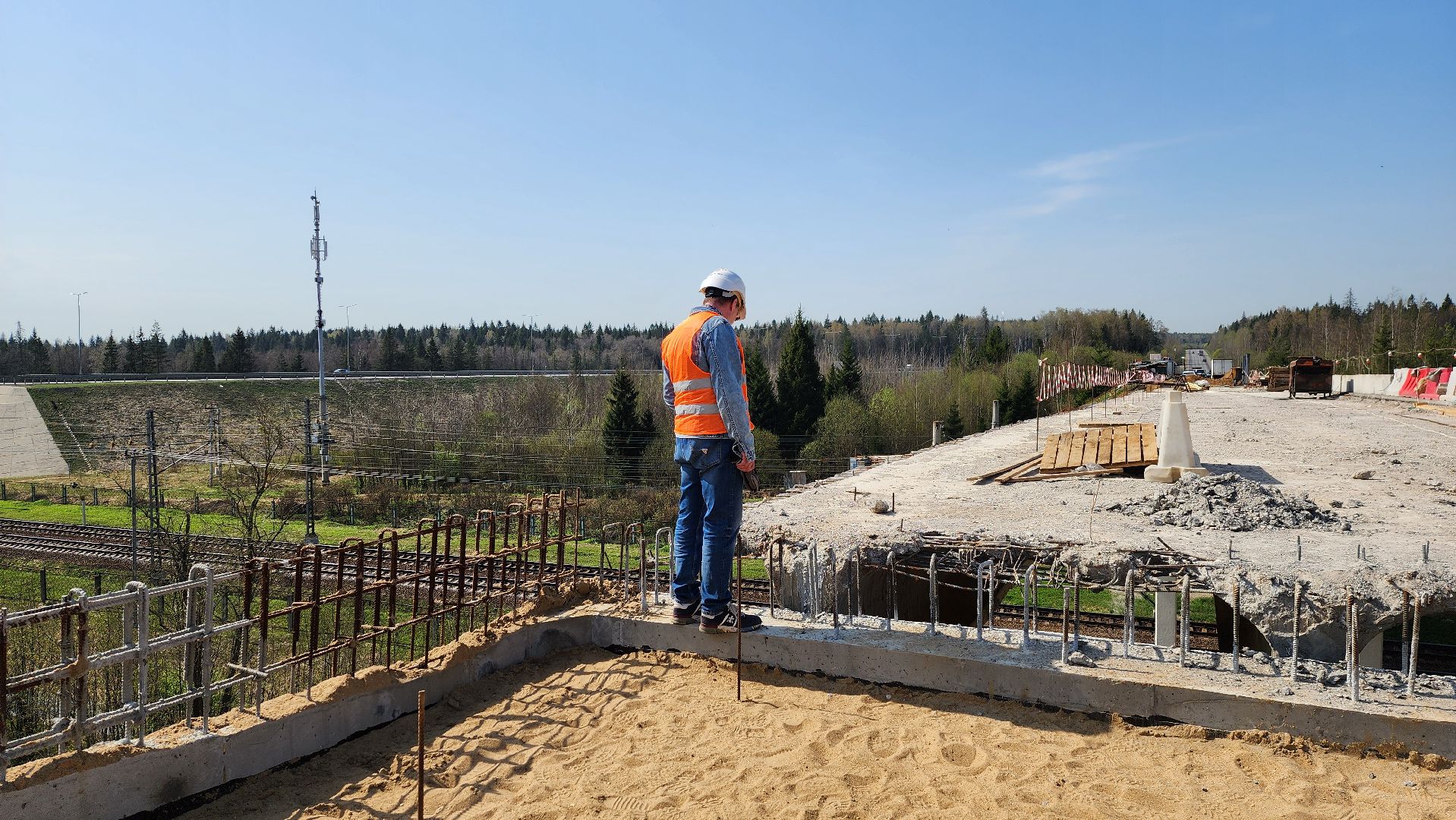 солнечногорск, обуховское шоссе, капремонт путепровода, дороги,