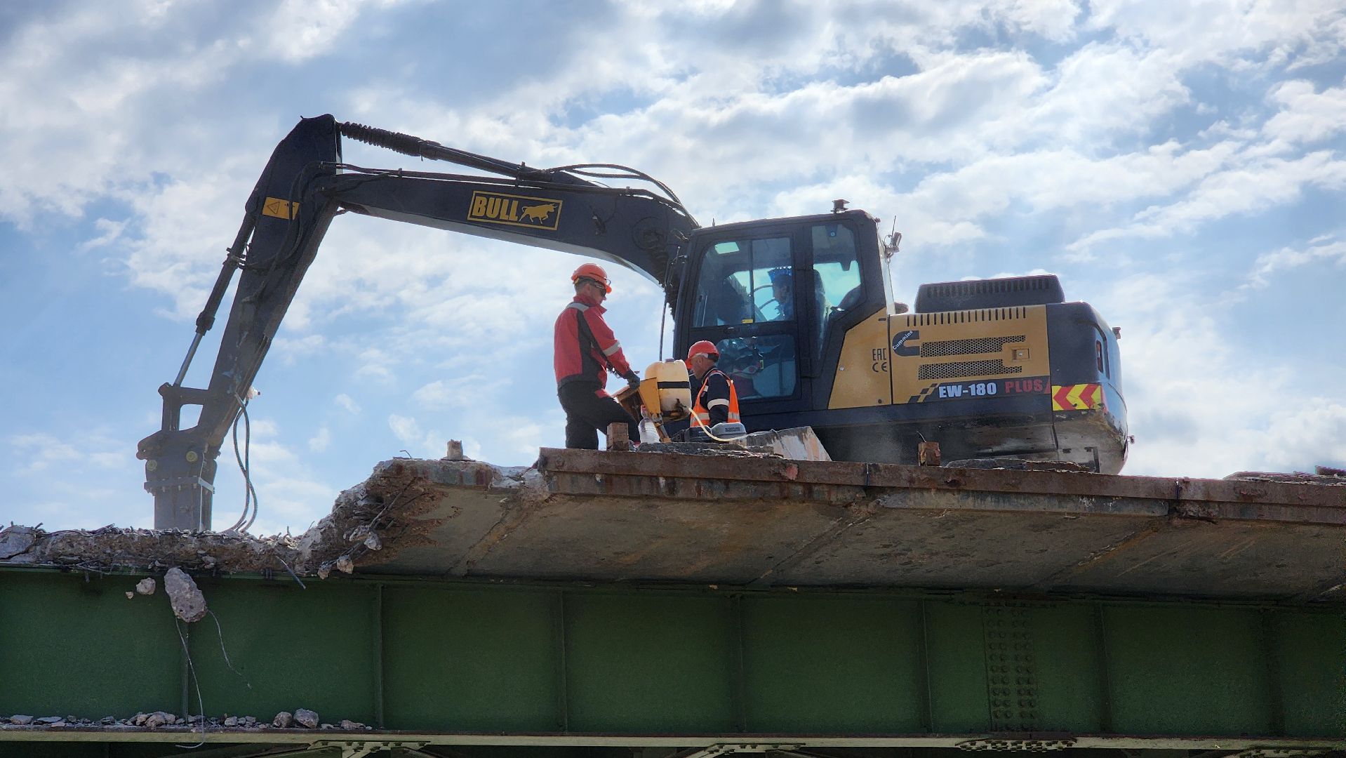 Руза, Поречье , Ремонт моста , Дороги ,