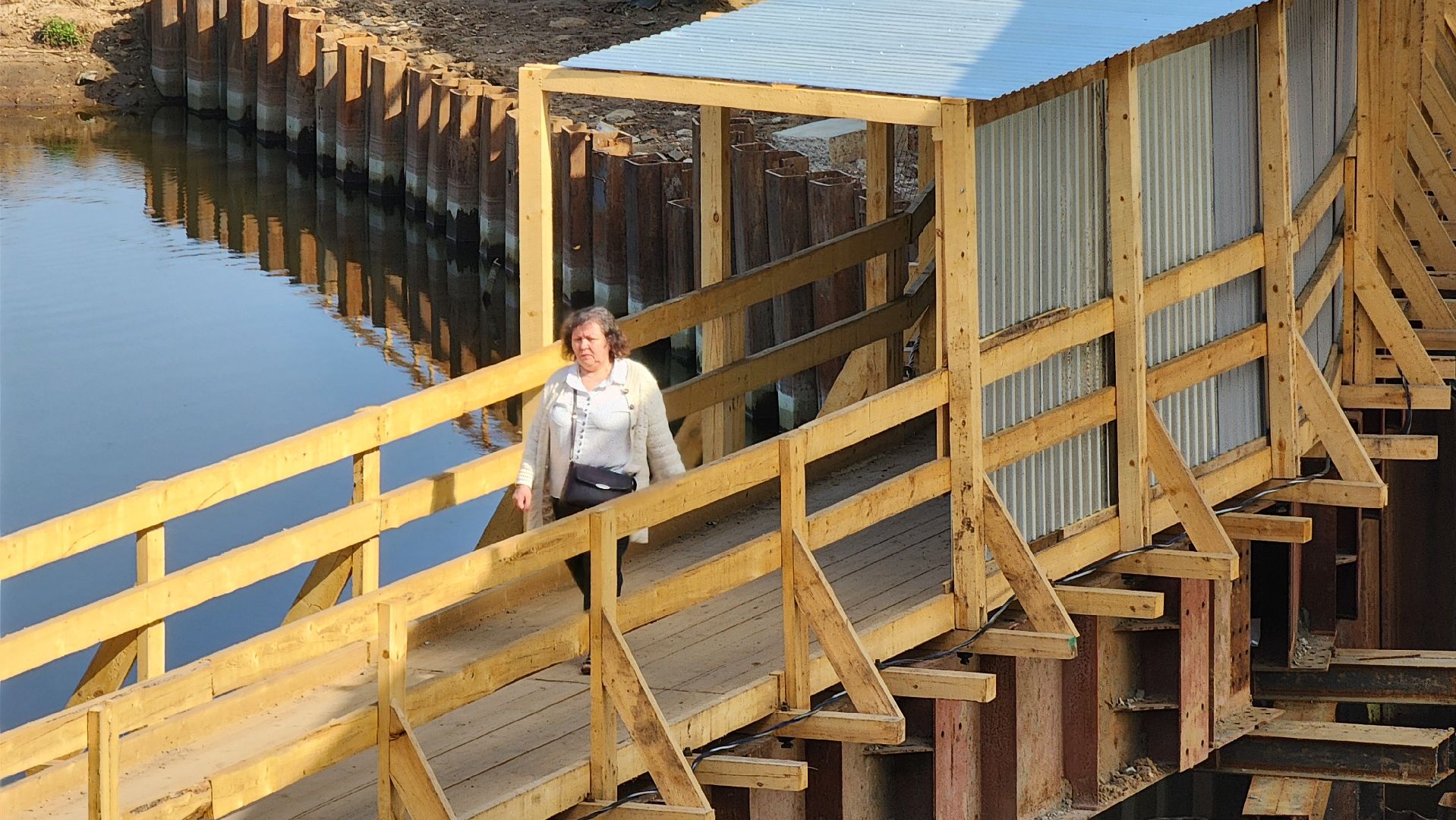 Руза, Поречье , Ремонт моста , Дороги ,