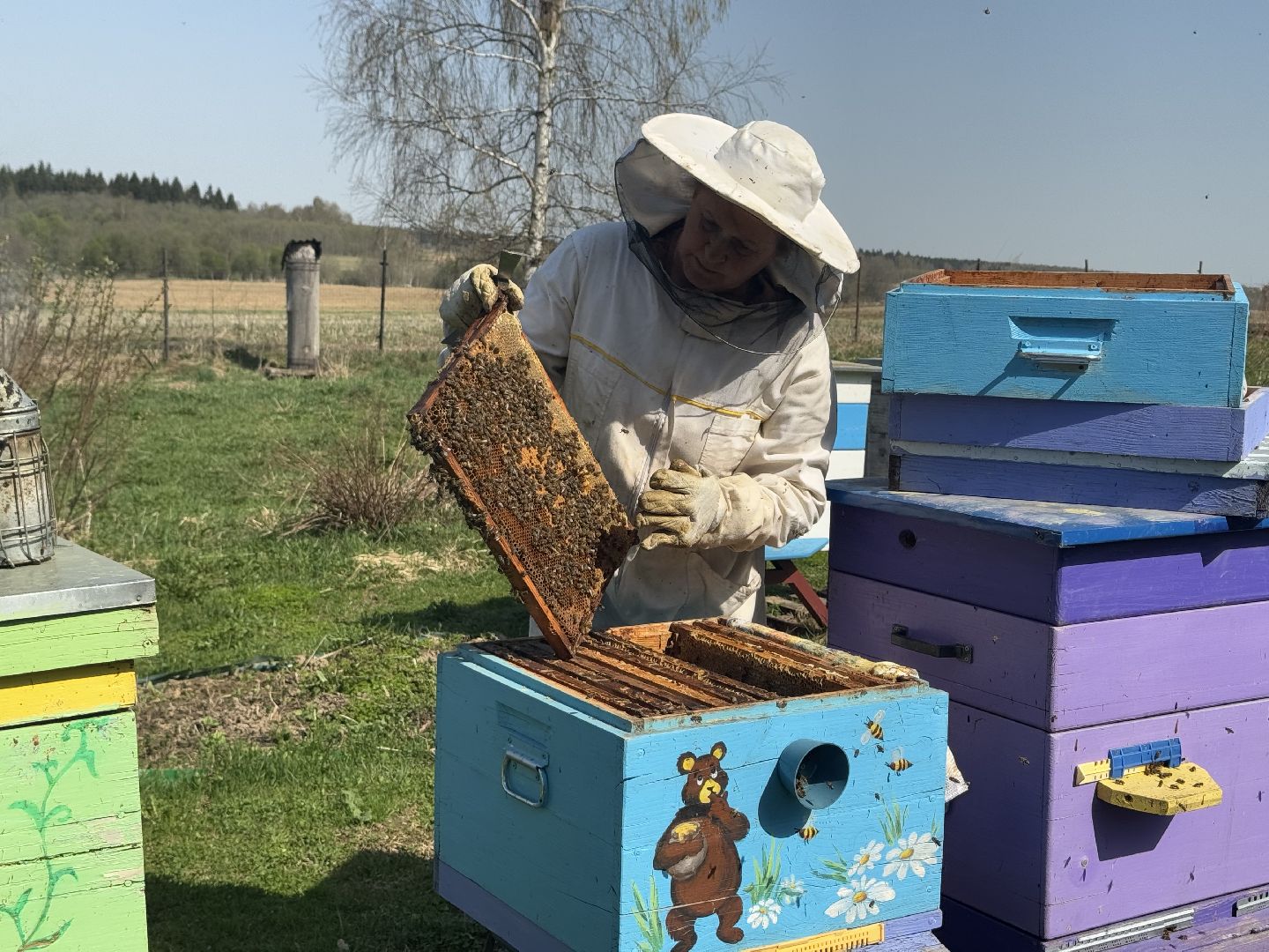 шаховская, пчеловод, пчеловодство, мёд,