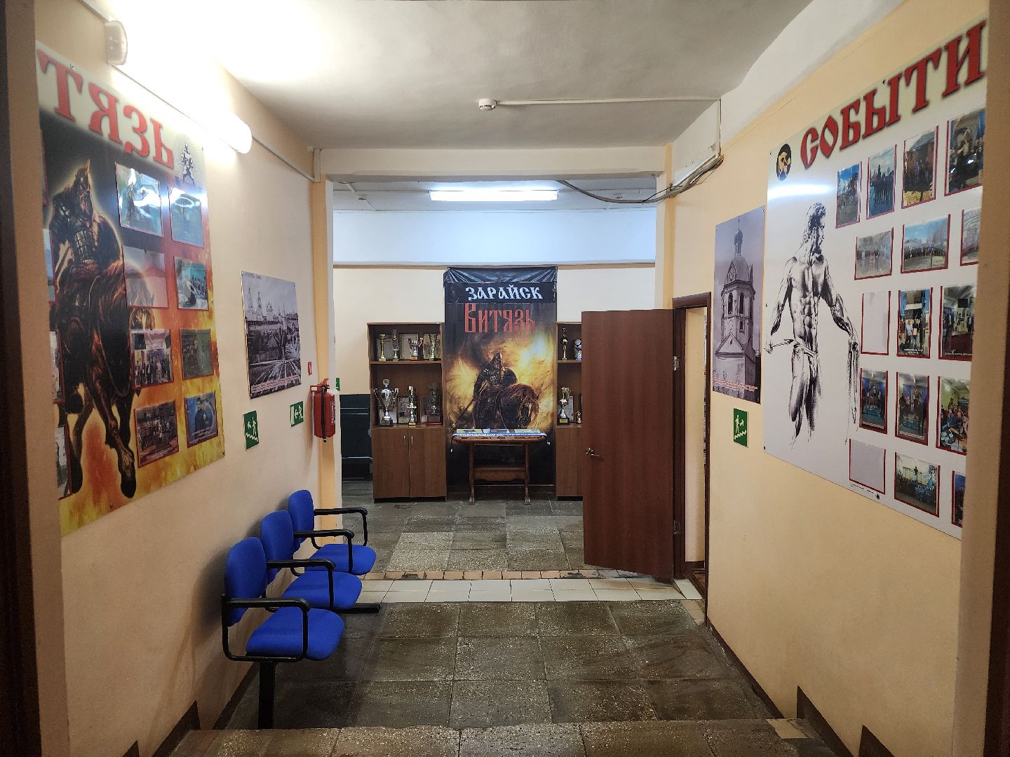 Зарайск, Спортивный клуб Витязь, Капремонт ,