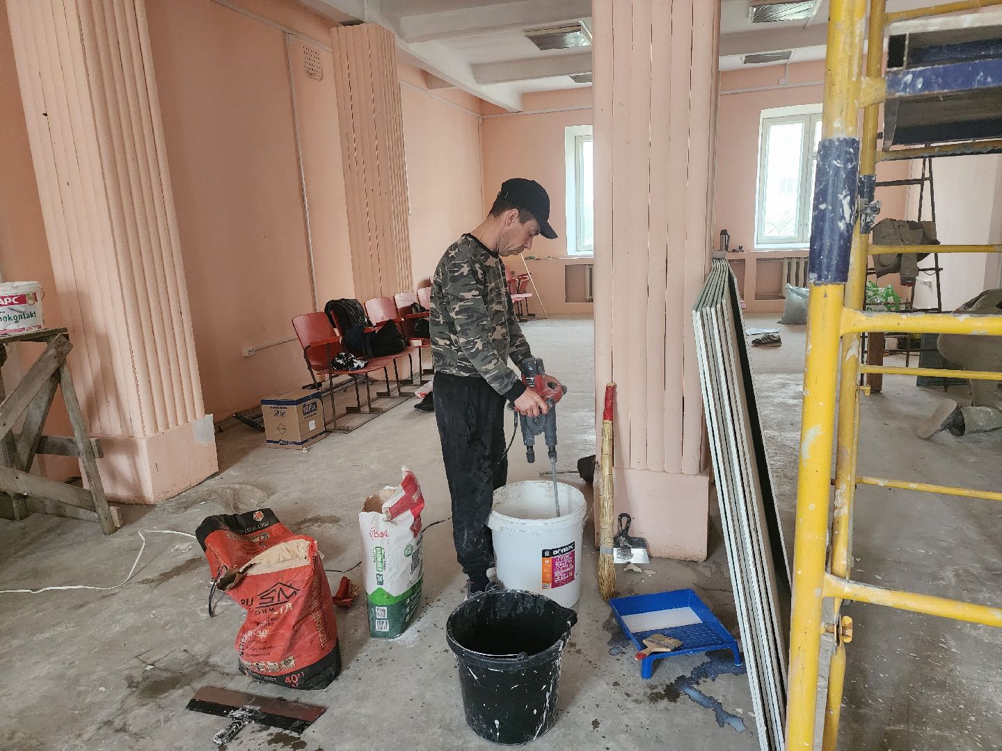 Зарайск, Спортивный клуб Витязь, Капремонт ,