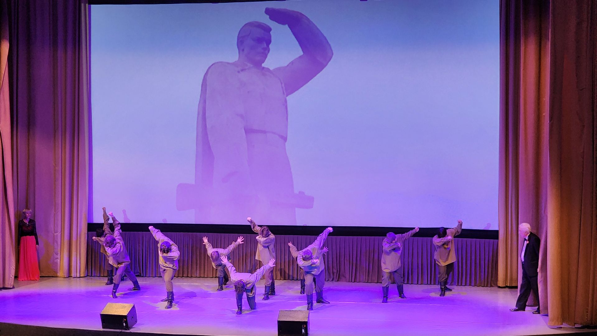 9 класс, 80-летие великой победы, Концерт, Лобня, Стихи, песни военных лет,