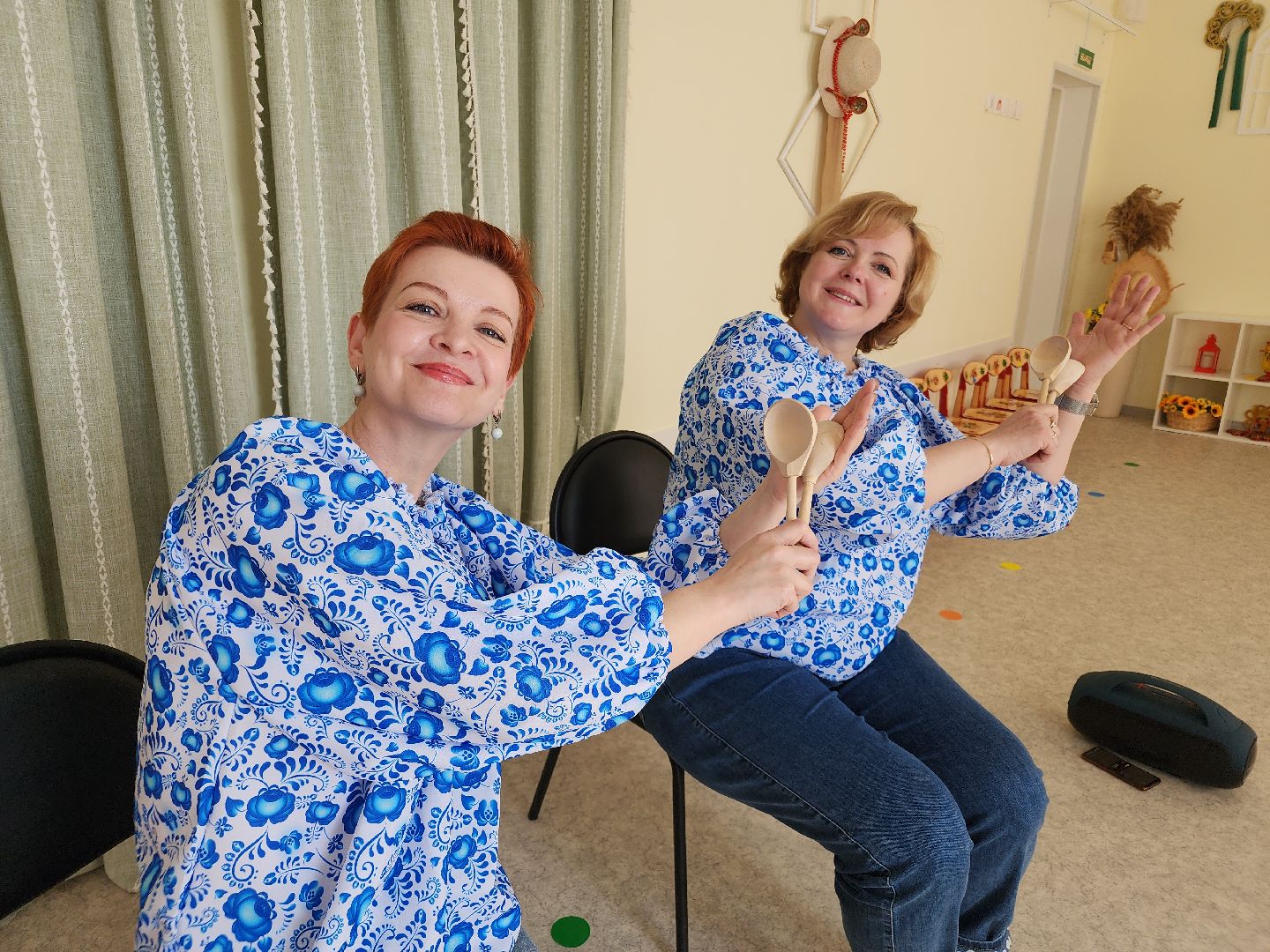 дошкольное образование, фольклор, орехово-зуевский округ, игра на ложках,