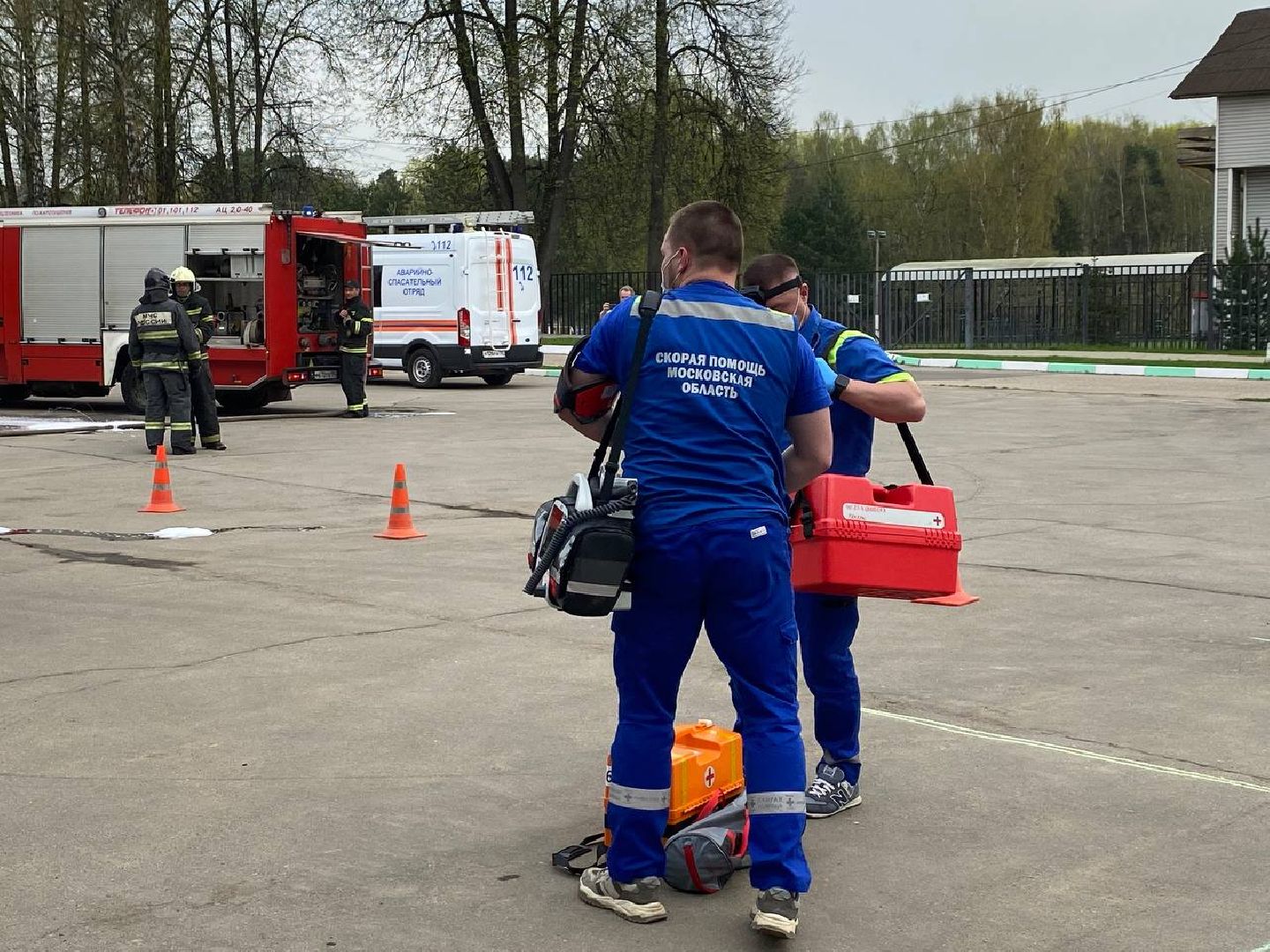 учения МЧС, учения в Красногорске, учения спецслужб,