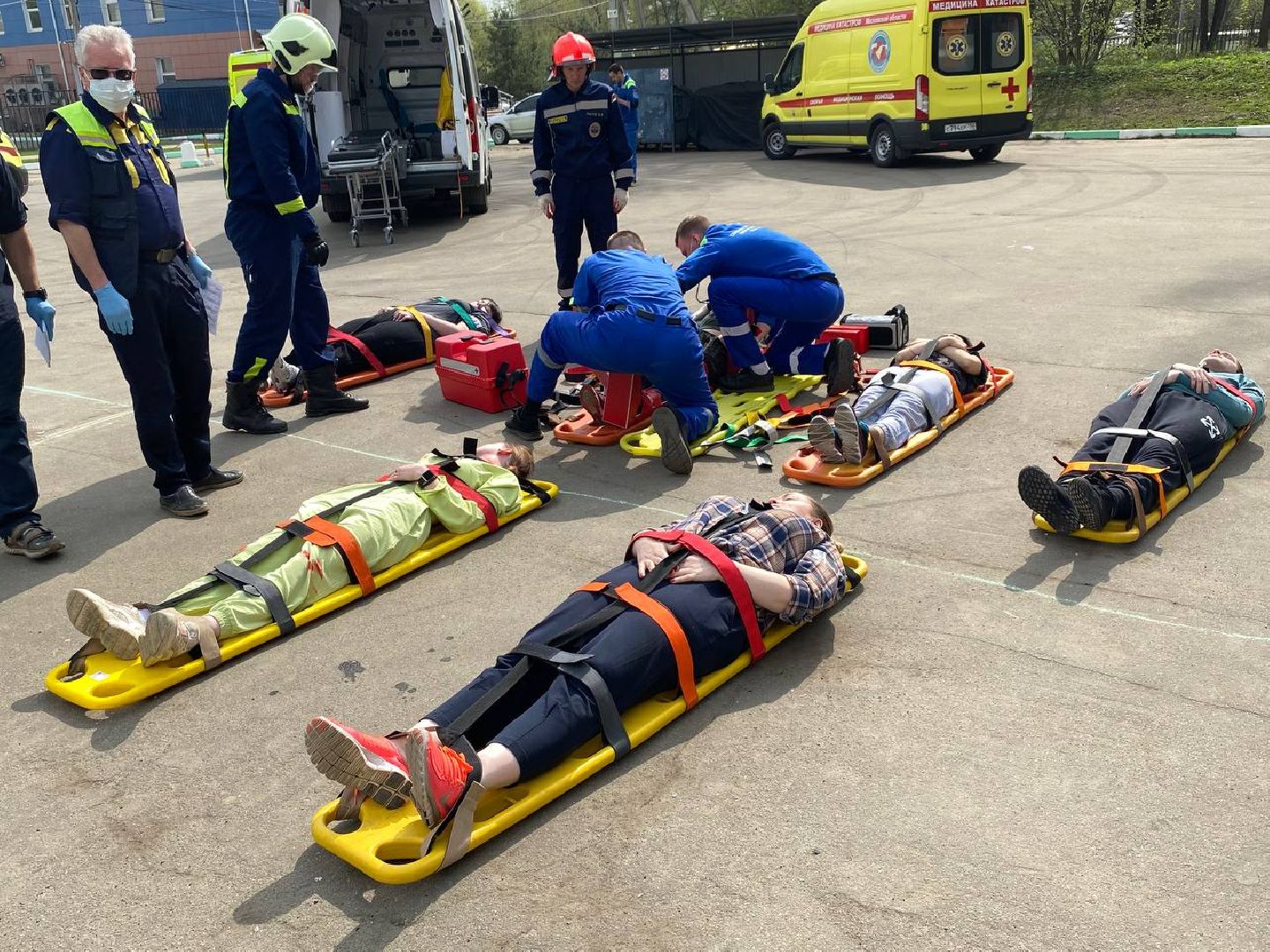 учения МЧС, учения в Красногорске, учения спецслужб,