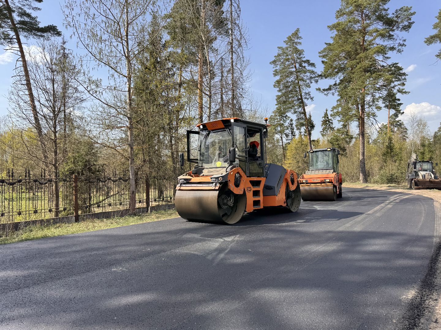 Ремонт дороги, Благоустройство, Одинцово, Аэродром Кубинка,