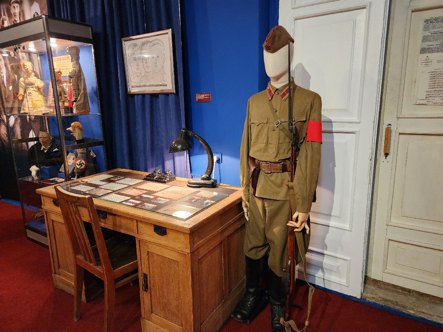 сергиев посад, выставка к 80-летию Победы, сергиево-посадский музей-заповедник, ополченцы,