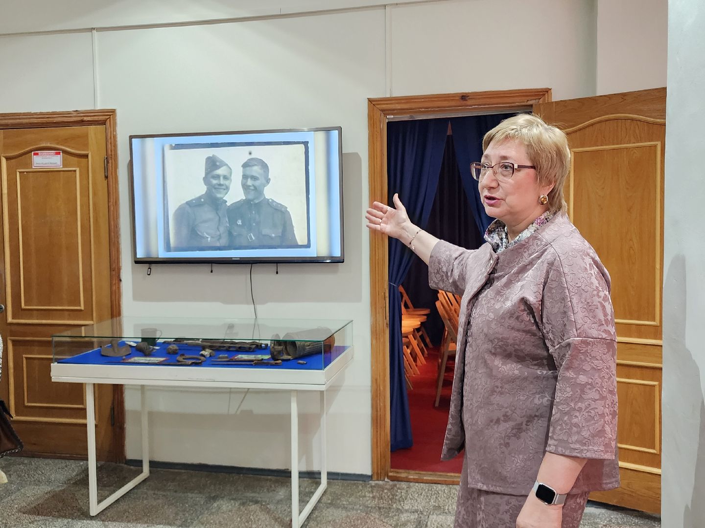 сергиев посад, выставка к 80-летию Победы, сергиево-посадский музей-заповедник, ополченцы,