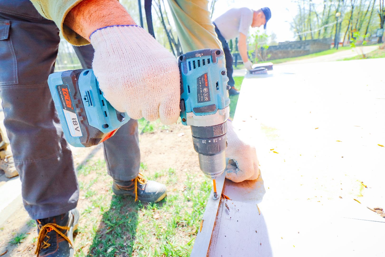 клин, общество, день победы, благоустройство, украшение города,