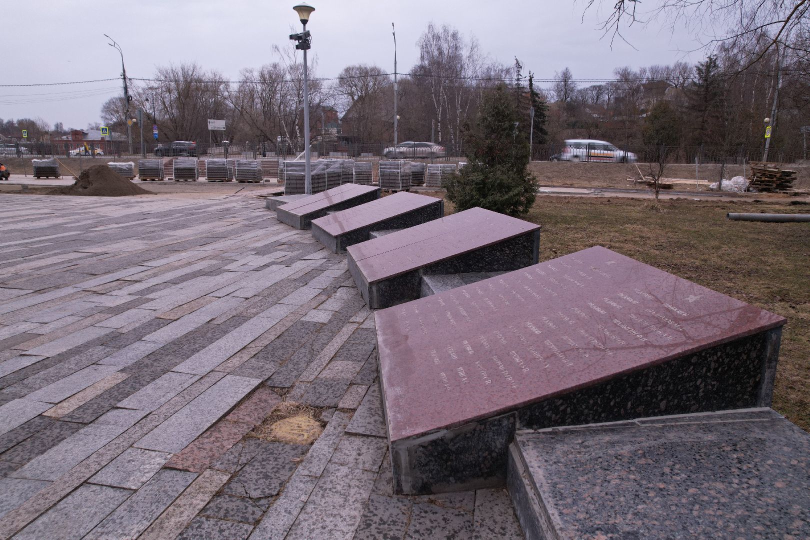 видео с коптера, мемориал славы, мемориал славы сергиев посад,
