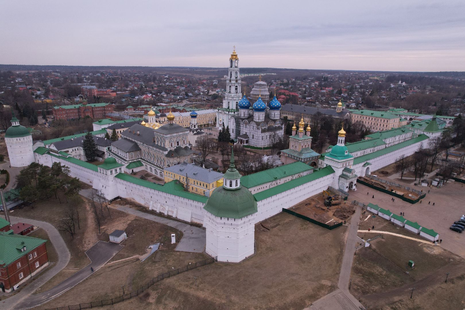 видео с коптера, мемориал славы, мемориал славы сергиев посад,