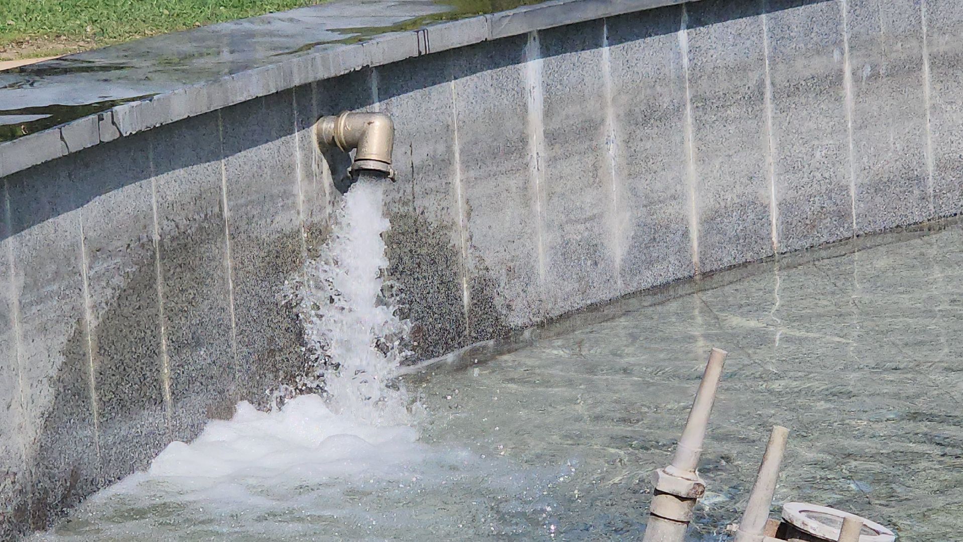 Люберцы, светомузыкальный фонтан, центральный парк,