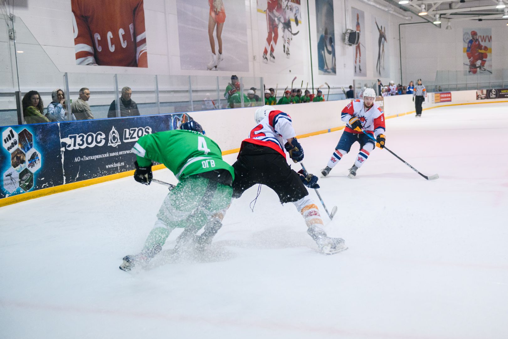 лыткарино, спорт, хоккей, товарищеский матч, РТА,
