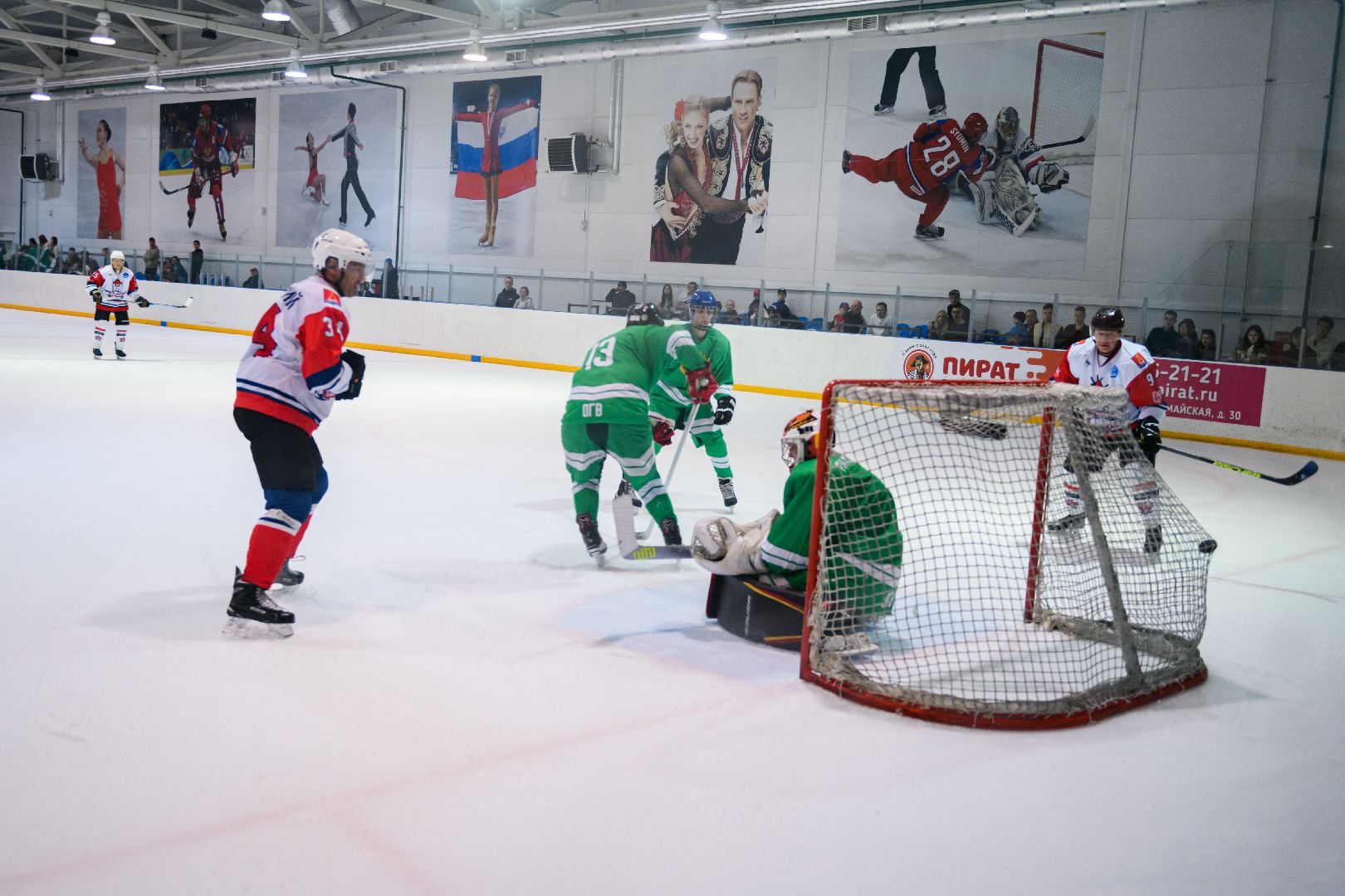 лыткарино, спорт, хоккей, товарищеский матч, РТА,