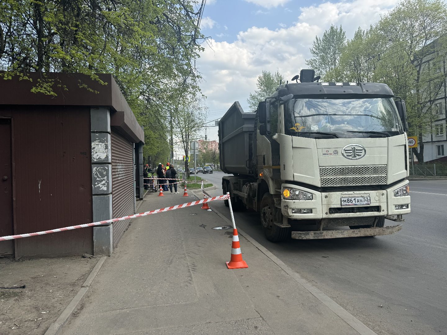 снос торгового объекта, ленинский городской округ,