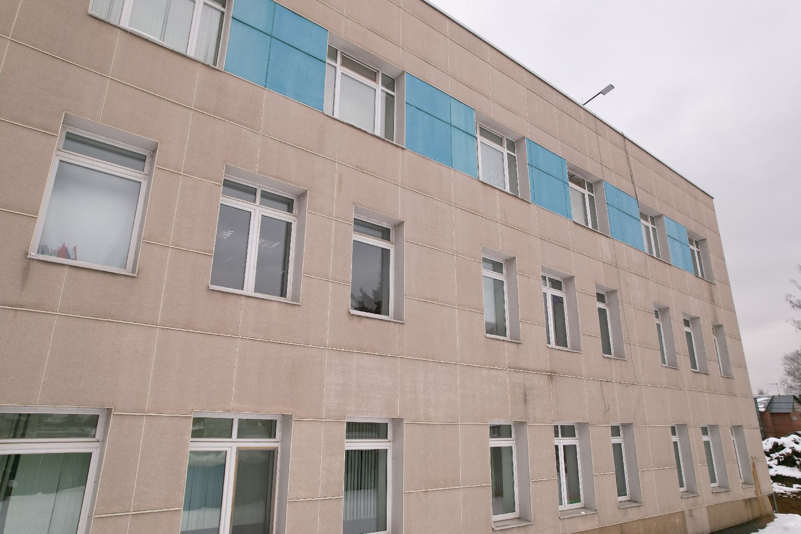 видео с коптера,  пристройка к школе 12 , школа в мытищах,