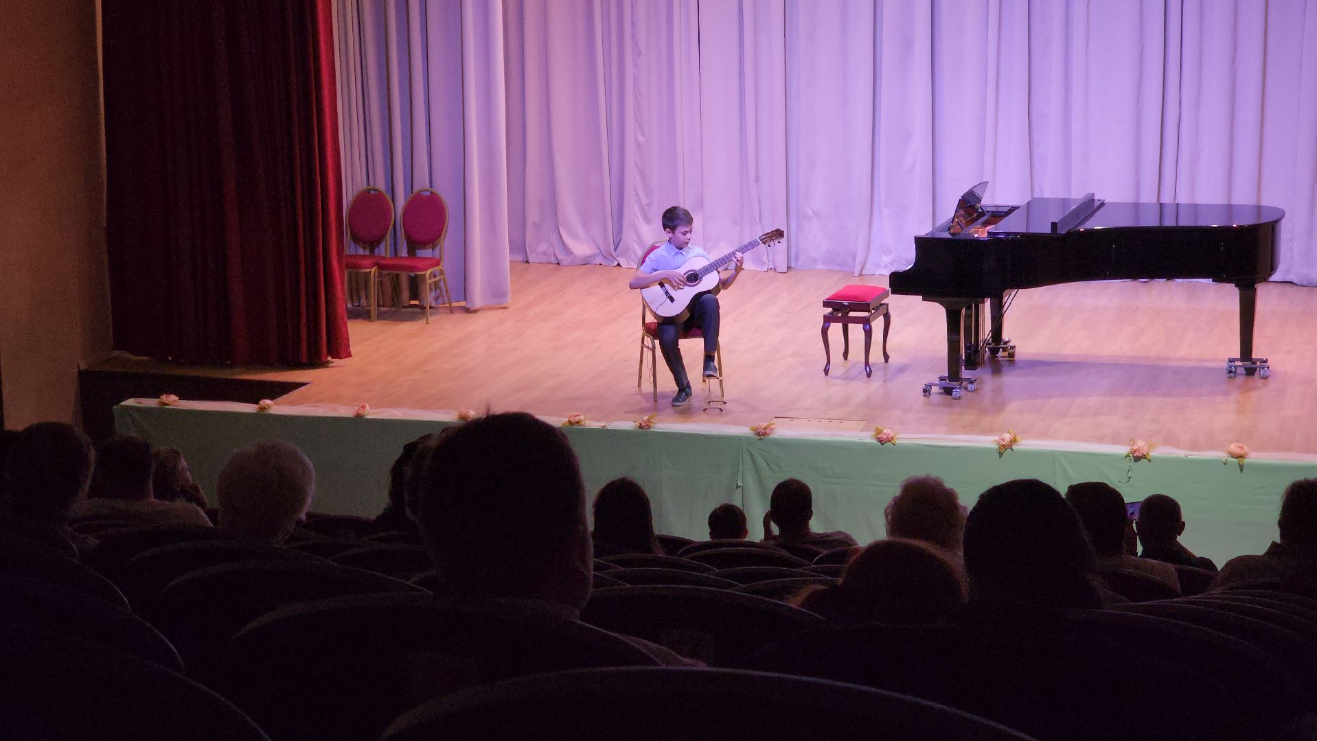 концерт в детской школе искусств, Лобня , Музыка , музыкальные инструменты,