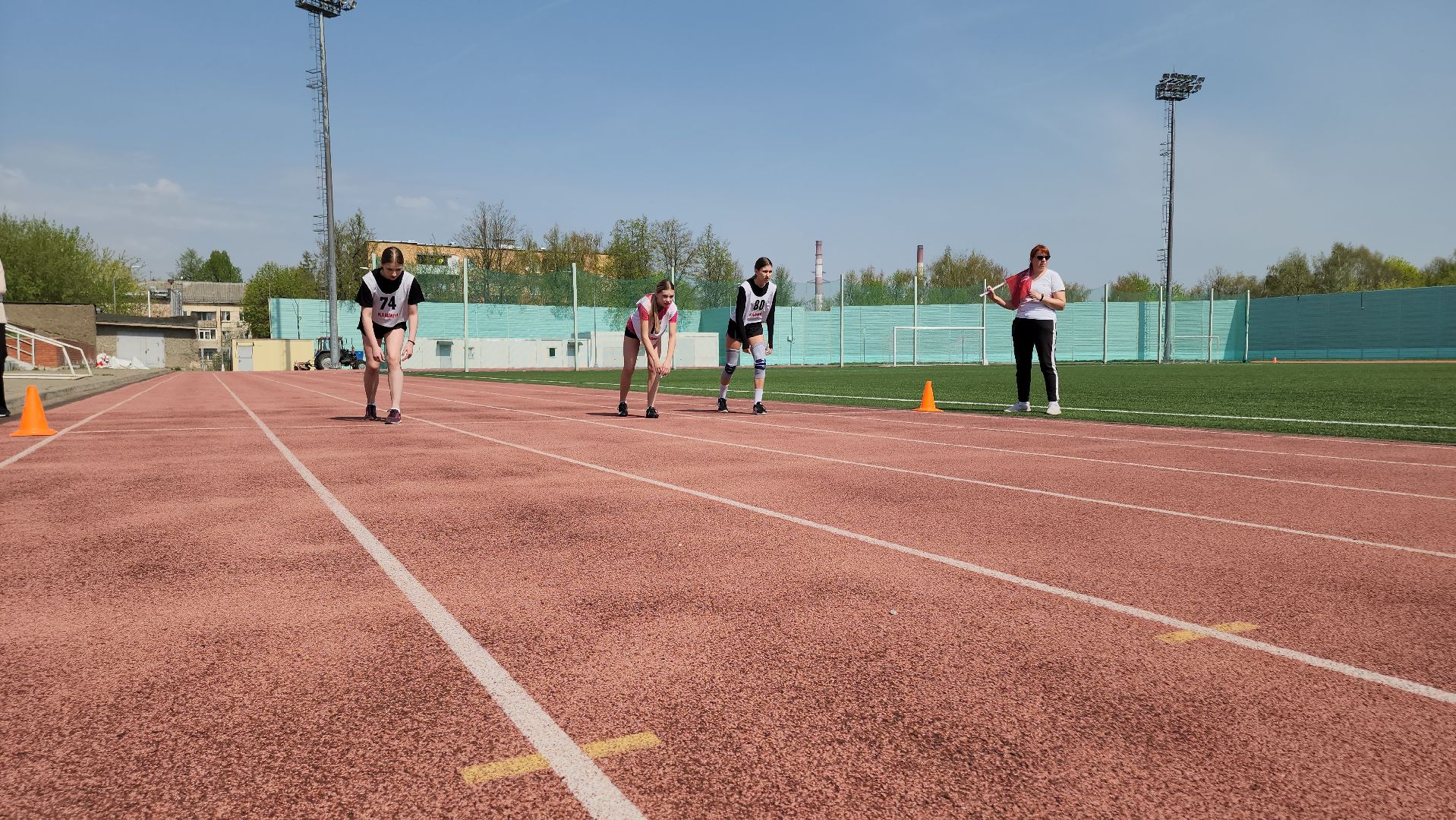 кашира, спорт, бег, легкая атлетика, президентские спортивные игры, школа, городской этап,