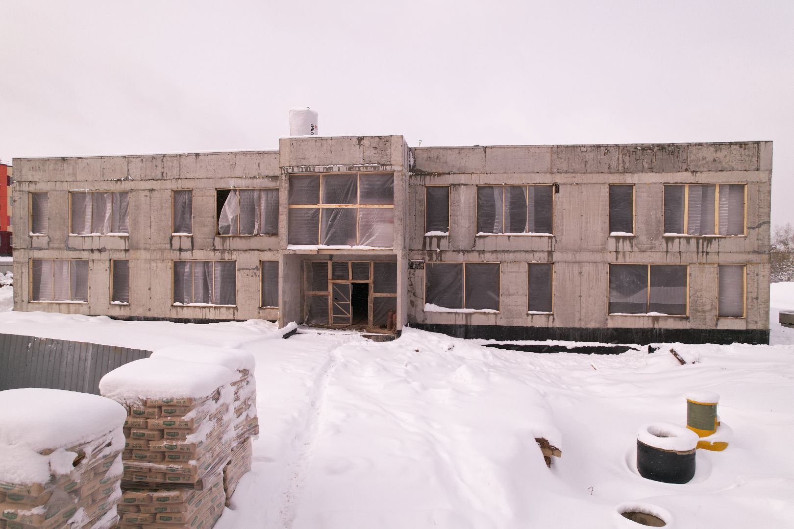 видео с коптера, детский сад в мытищах, строительство детского сада в шолохово,