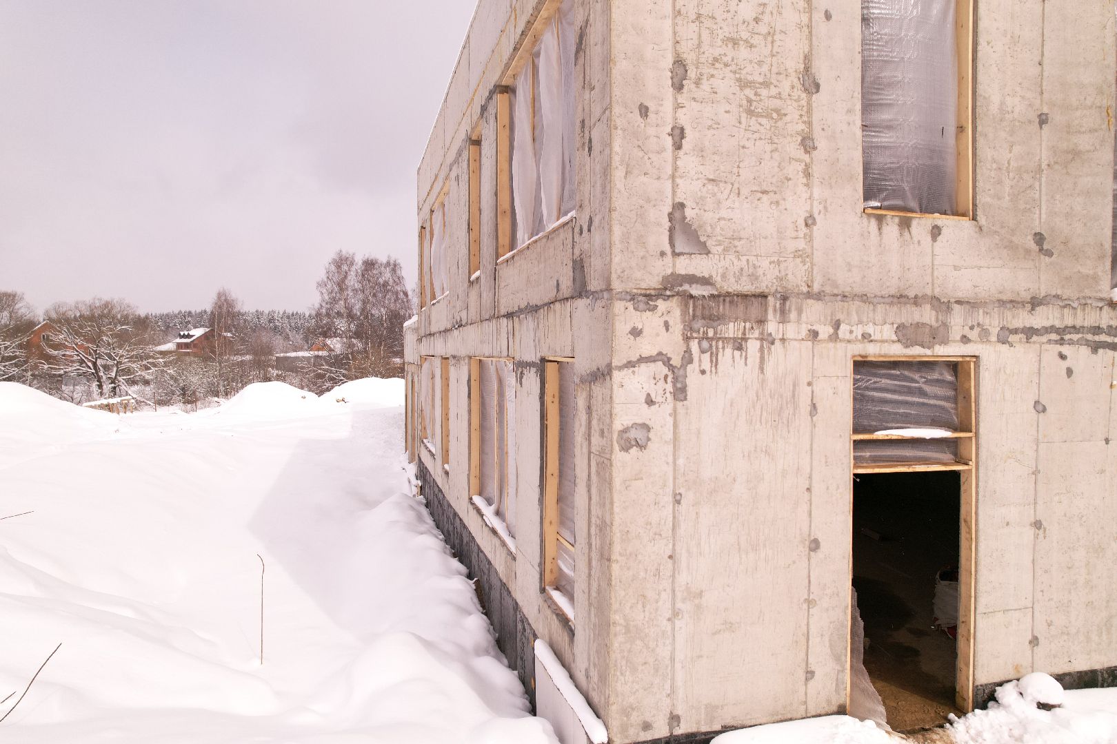 видео с коптера, детский сад в мытищах, строительство детского сада в шолохово,