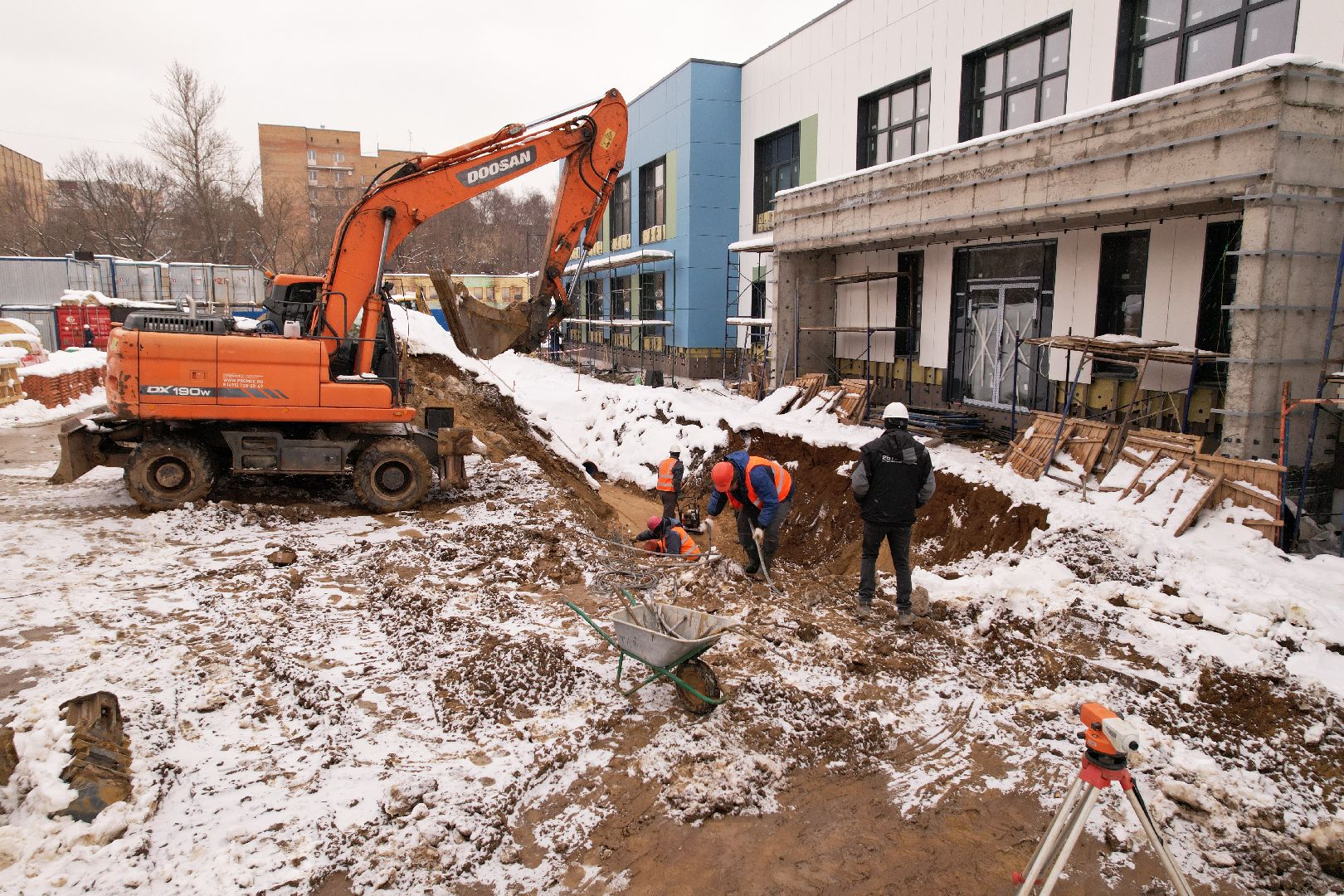 видео с коптера, детский сад в мытищах, детский сад в мкр 20,