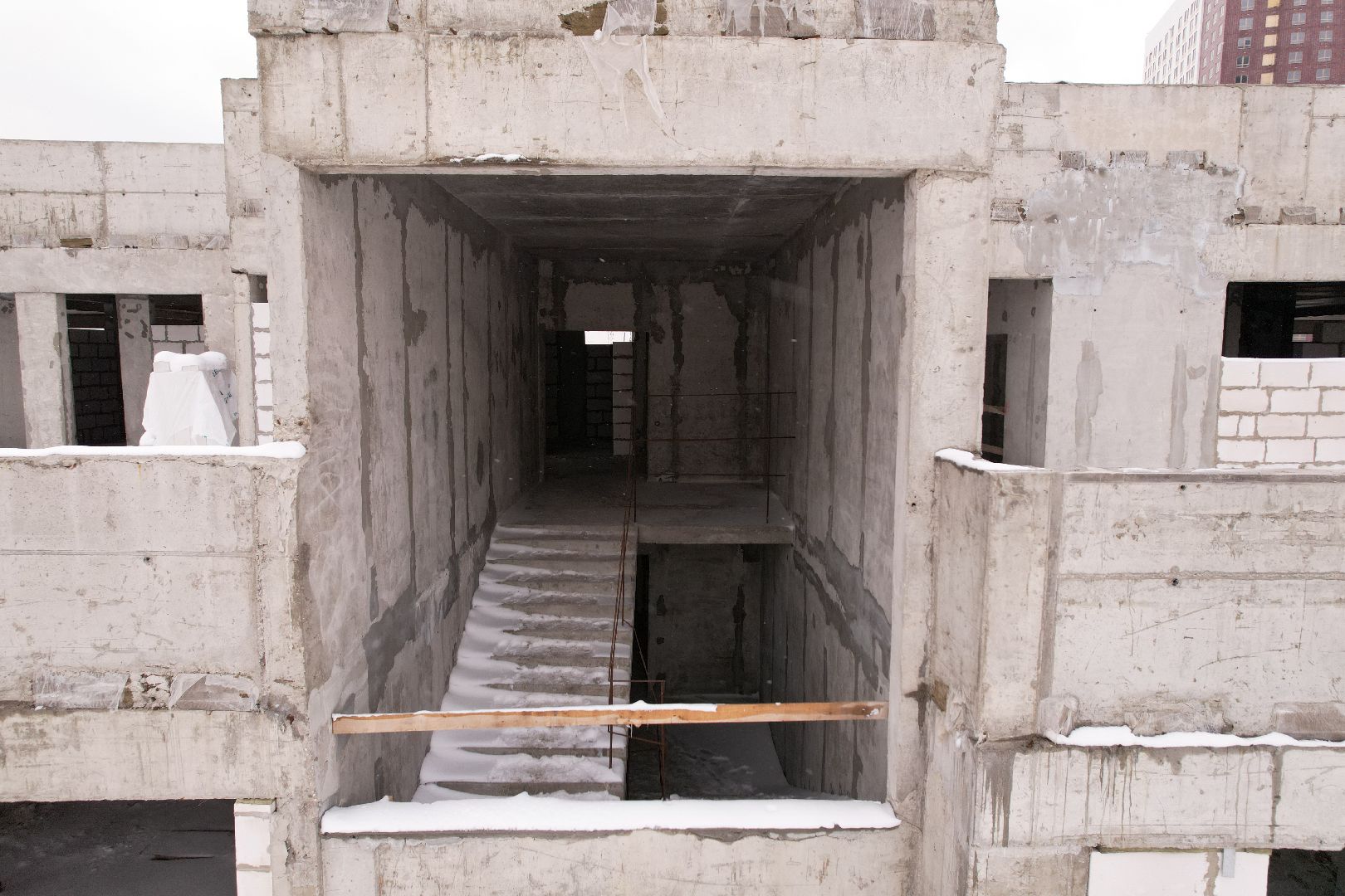 видео с коптера, ЖК Ярославский квартал, детский сад в мытищах,