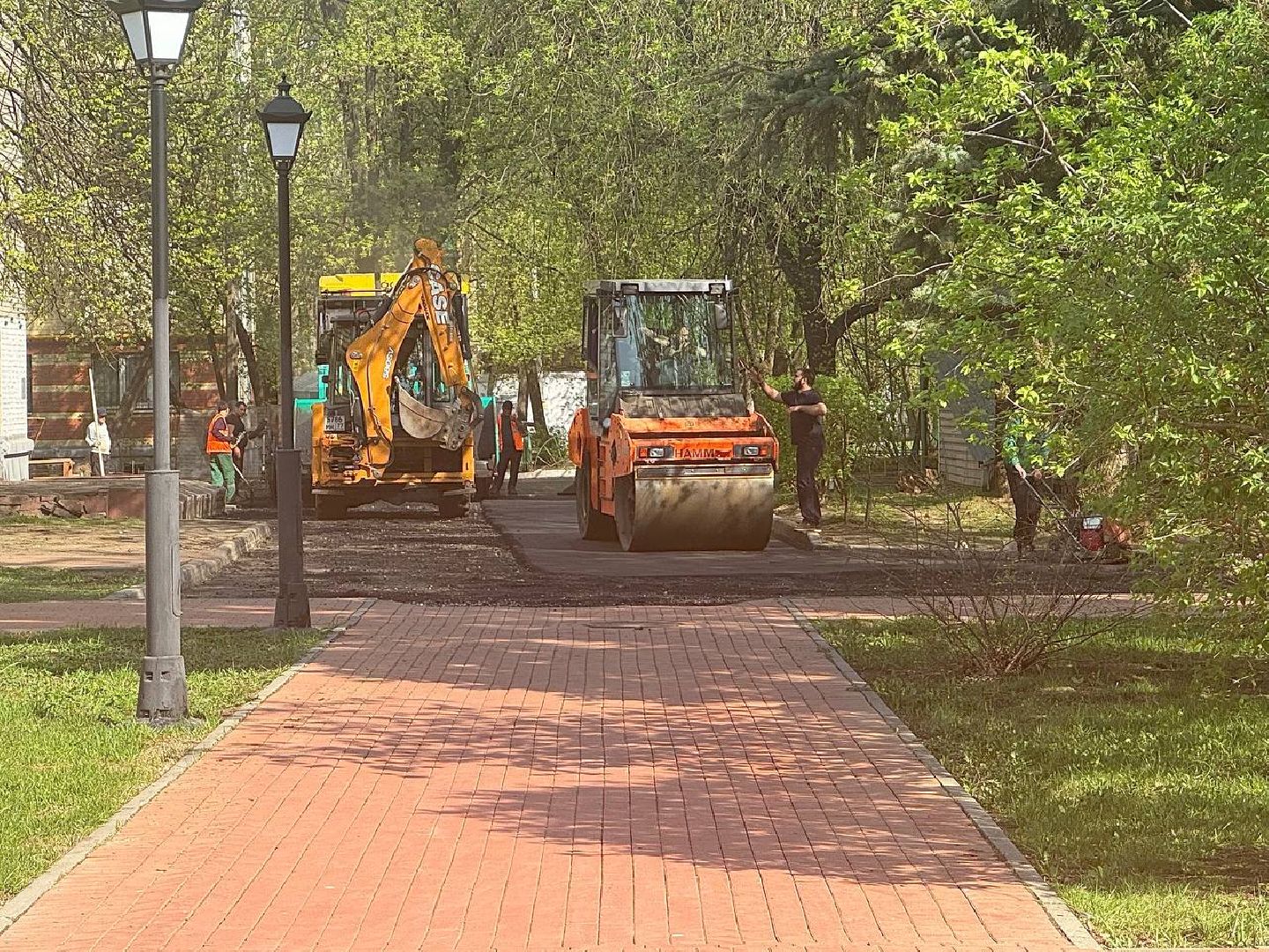 благоустройство, покраска лавочек, аллея героев,