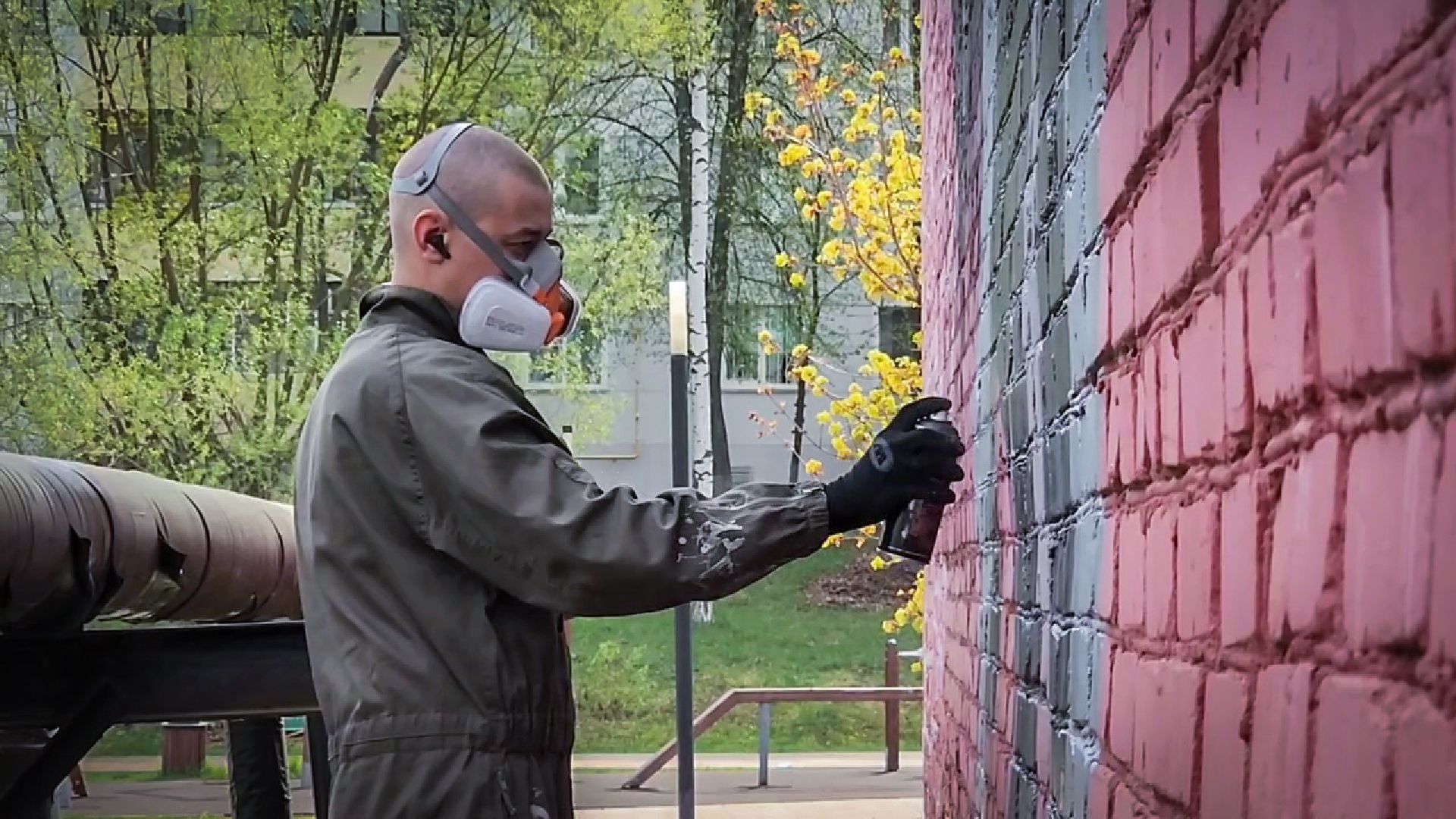 бронницы, мурал на бельском, граффити ,