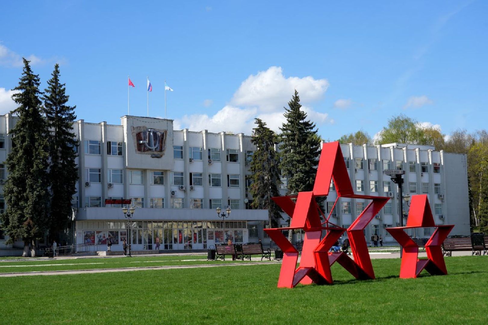 украшение, сергиев посад, сергиево-посадский городской округ, 9 мая, день победы,праздник ,