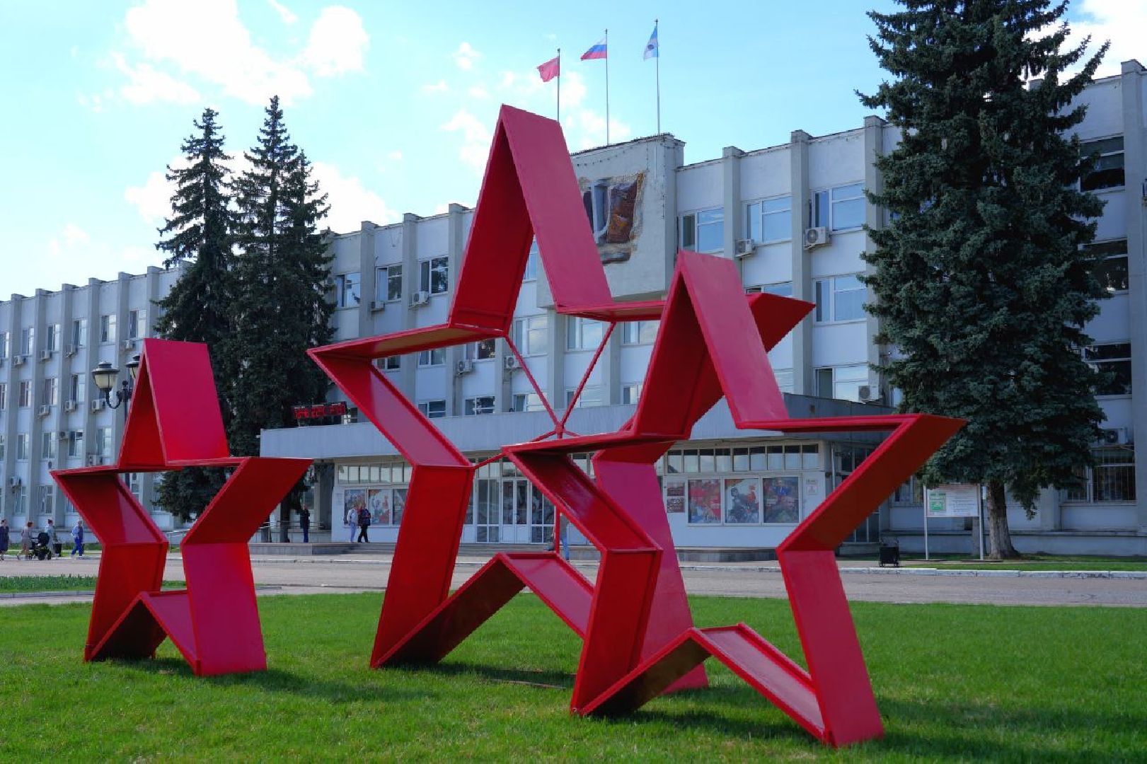 украшение, сергиев посад, сергиево-посадский городской округ, 9 мая, день победы,праздник ,