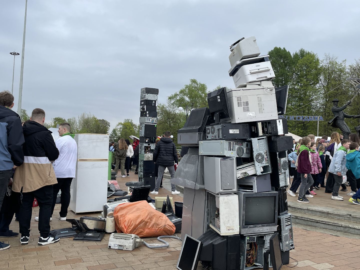 Экология, акция, техника, Люберцы