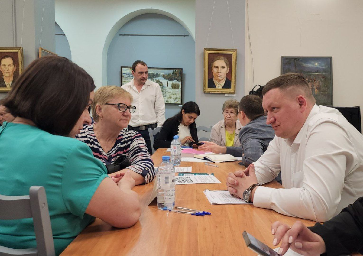 луховицы,  встреча с семьями участников сво, выездная администрация,