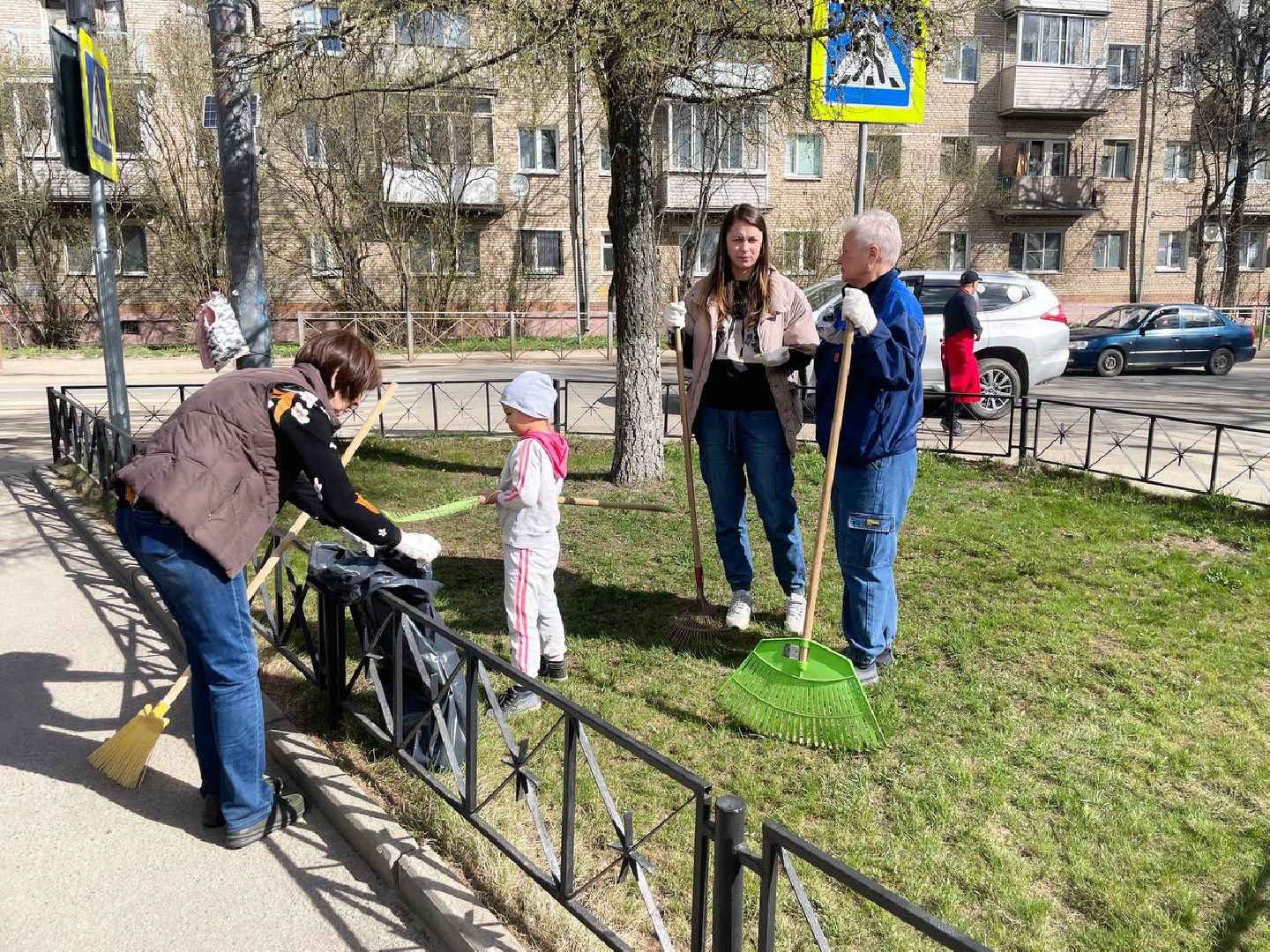 Сергиево-Посадский городской округ, Сергиев Посад, Субботник, Уборка, Общество