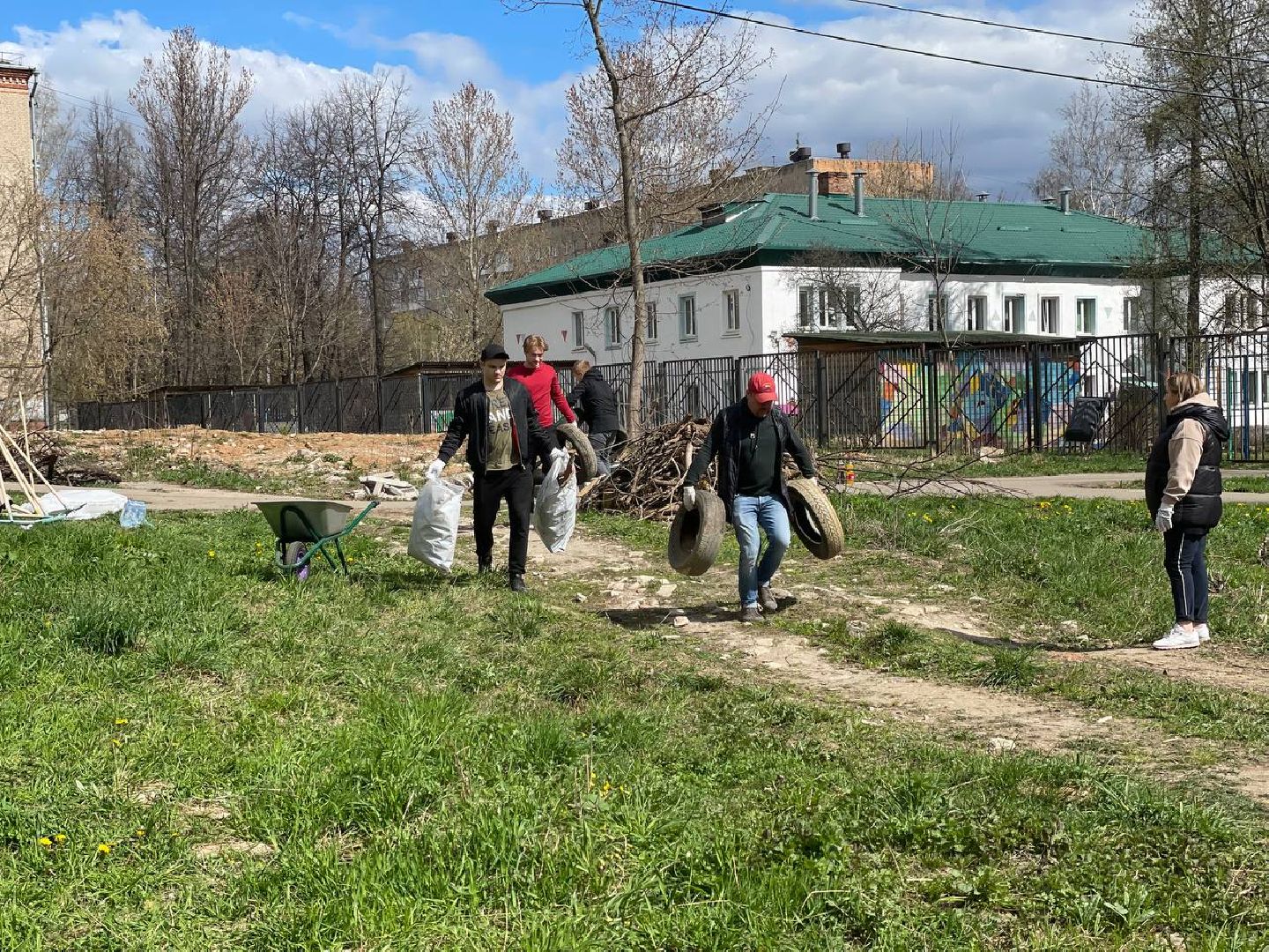 Сергиево-Посадский городской округ, Сергиев Посад, Субботник, Уборка, Общество