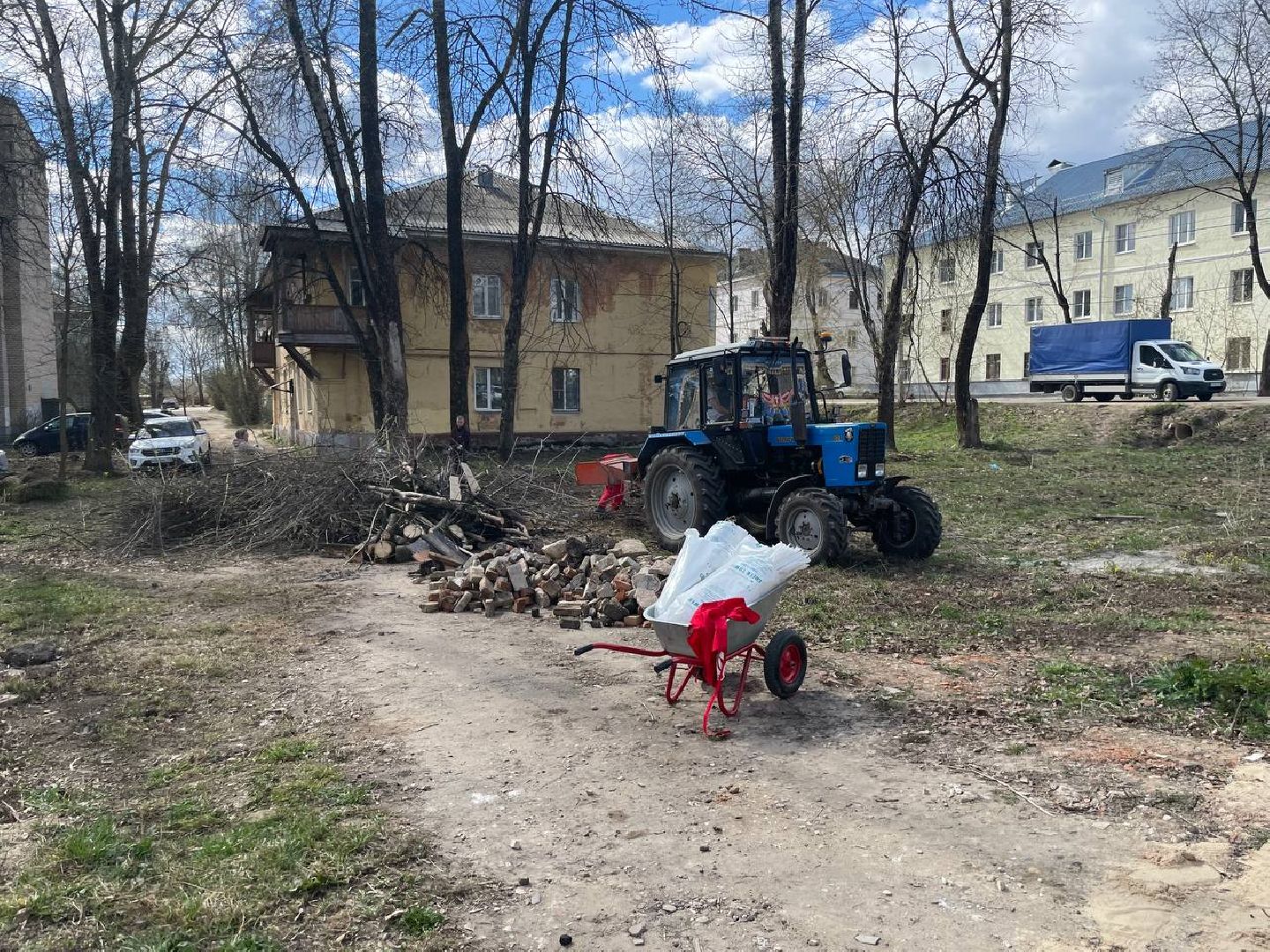 Сергиево-Посадский городской округ, Сергиев Посад, Субботник, Уборка, Общество